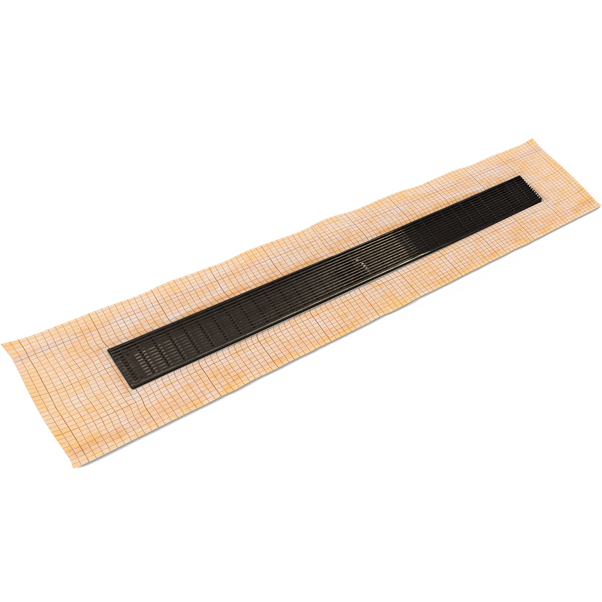 Infinity Drain 42" FCS Series Schluter-Kerdi - Fixed Flange Linear Drain Kit with 2 1/2" Wedge Wire Grate