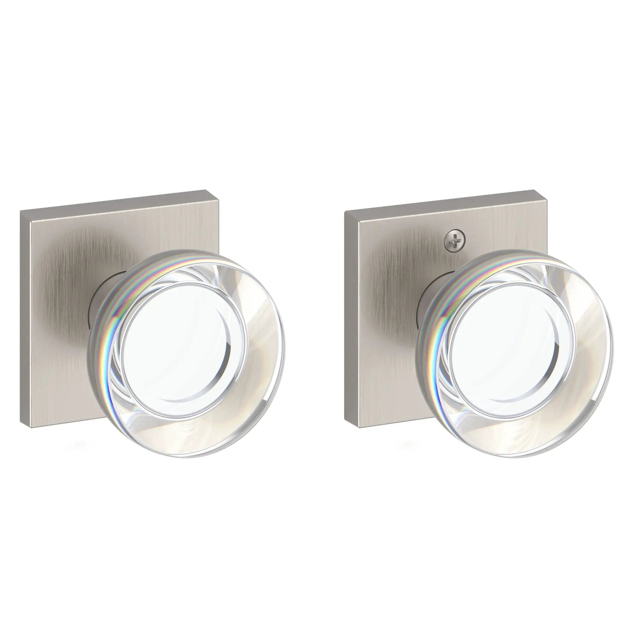 satin nickel door knob