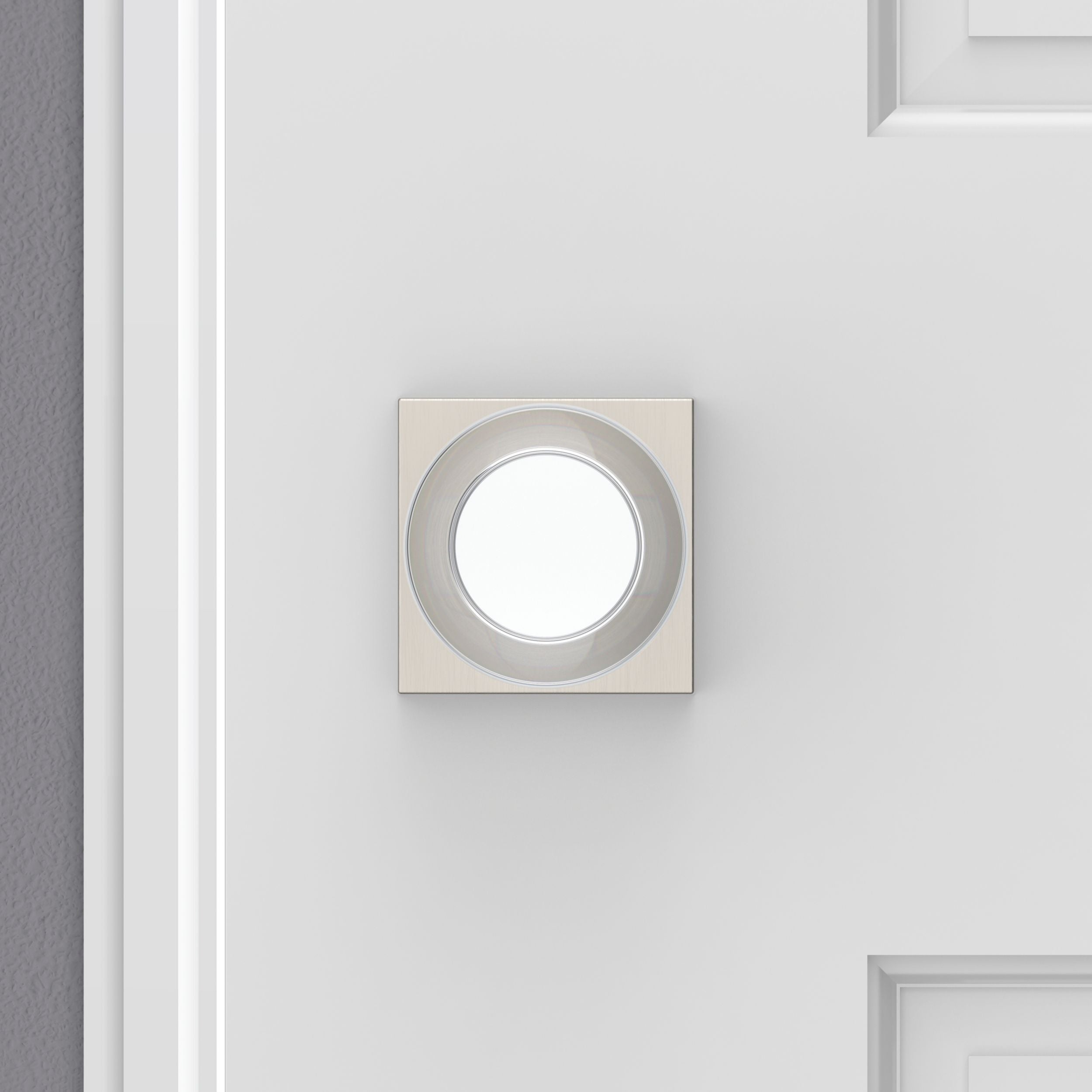 satin nickel door knob