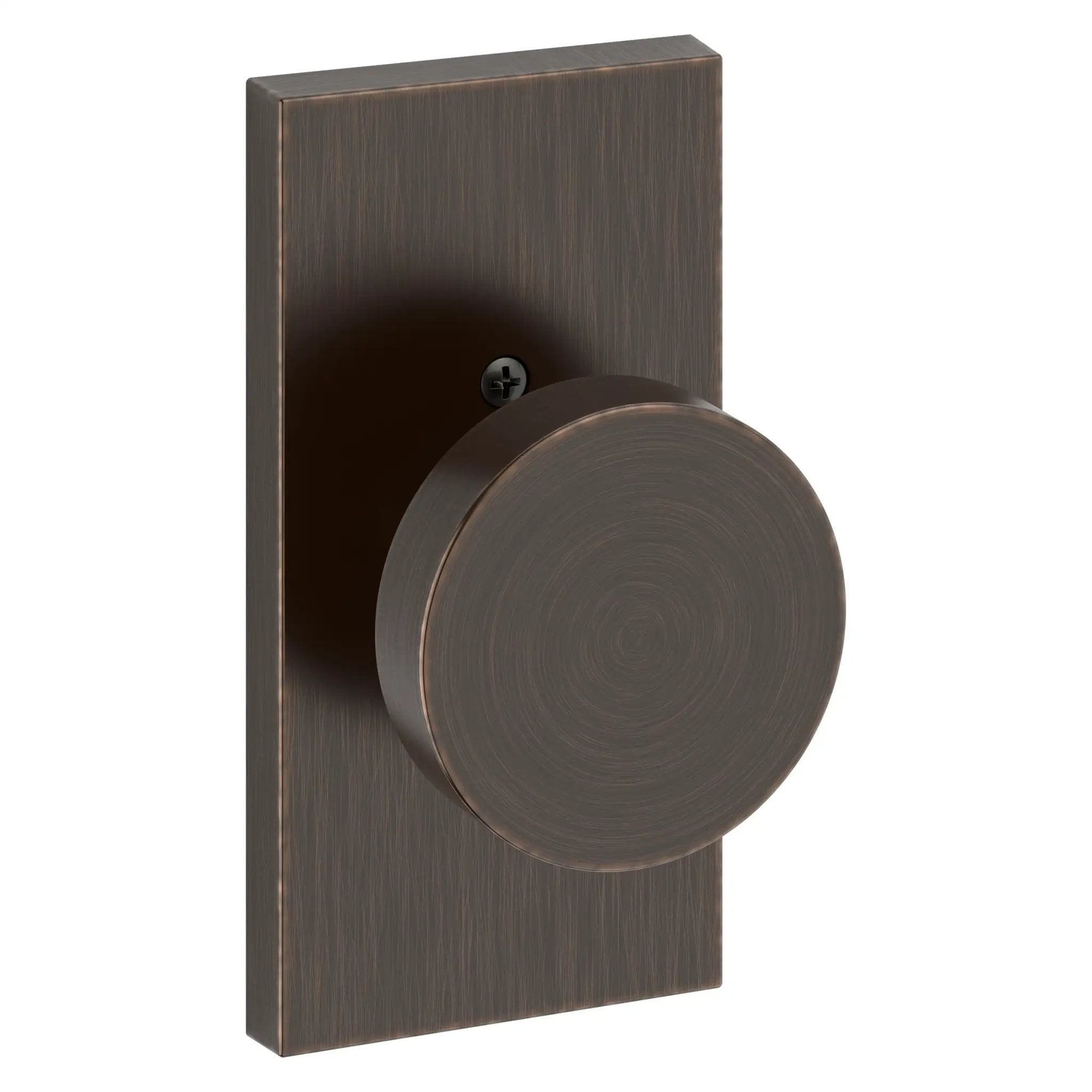 Baldwin Reserve Contemporary Knob and 5" Rose by Baldwin