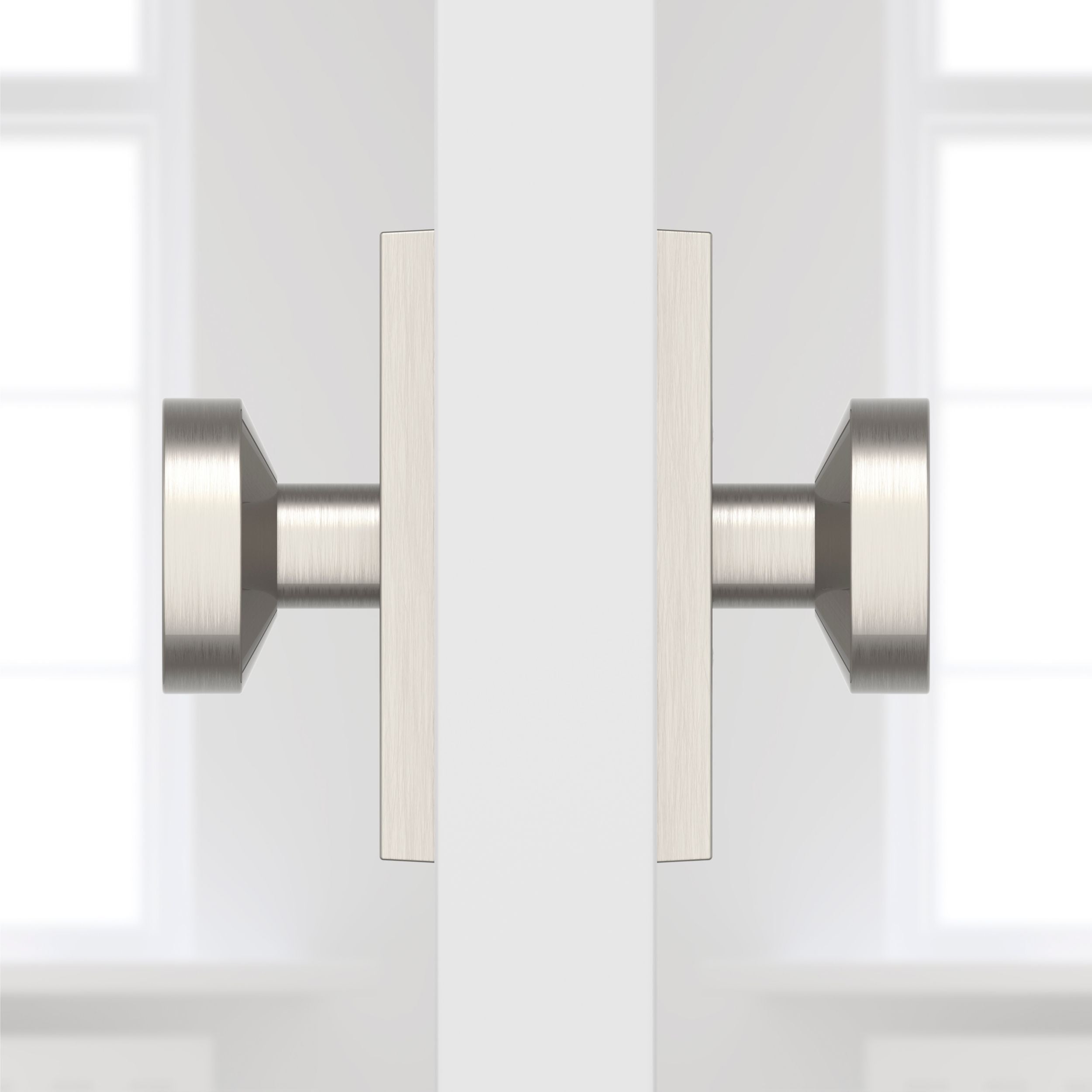 satin nickel door knob