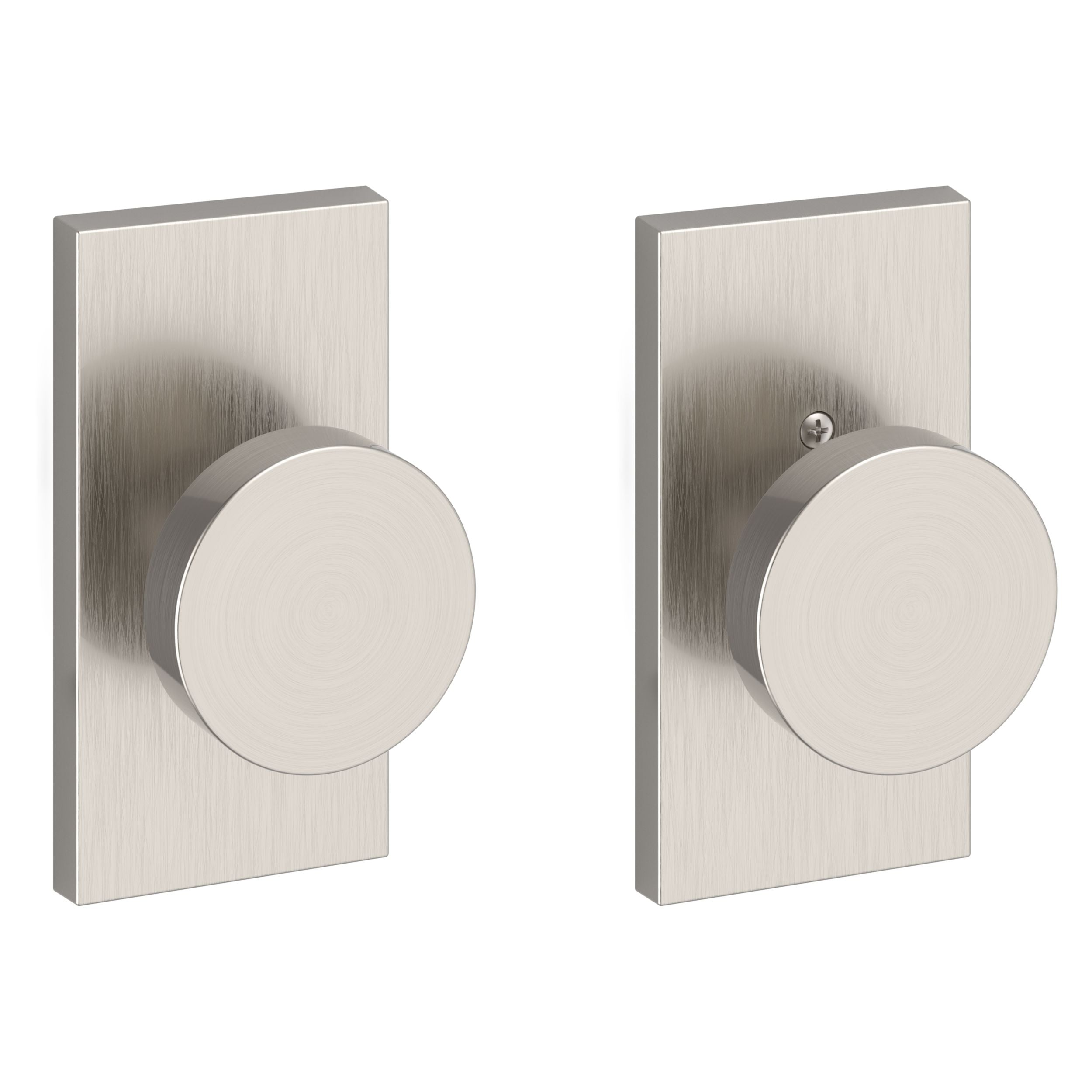 satin nickel door knob