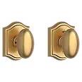 satin brass door knob