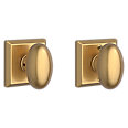 satin brass door knob