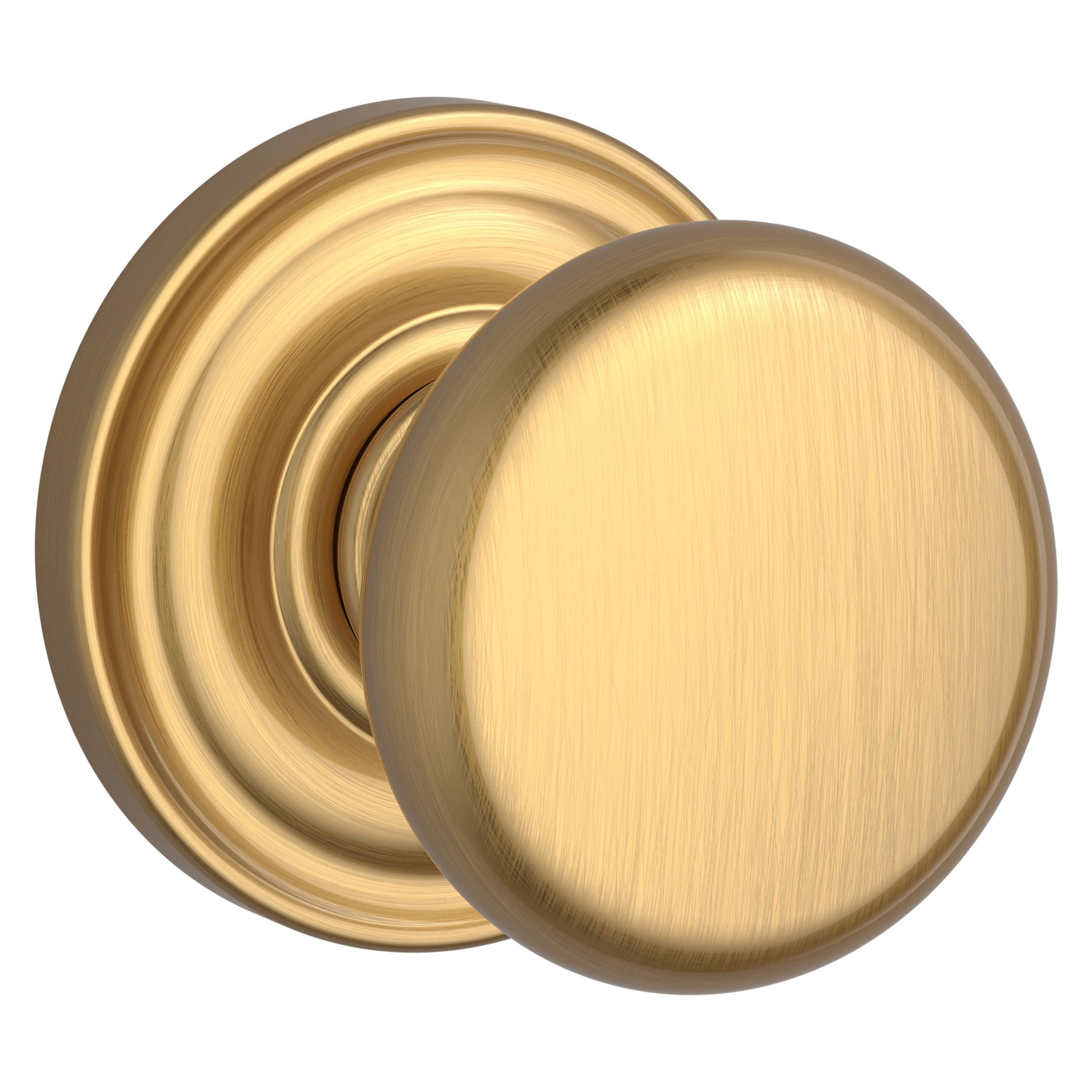 Baldwin Reserve Round Knob and Traditional Round Rose