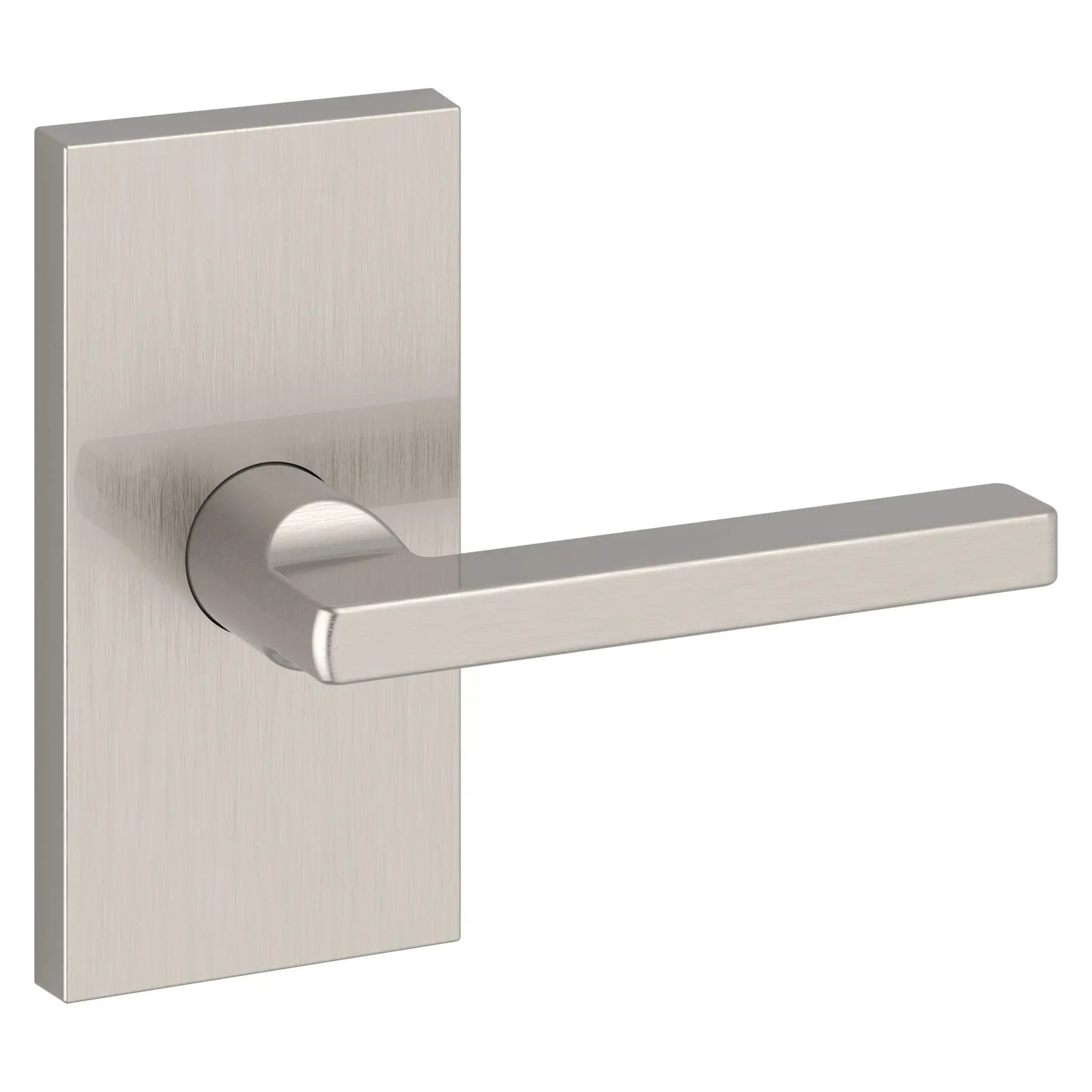 Baldwin Reserve Square Lever and Contemporary 5" Rose by Baldwin