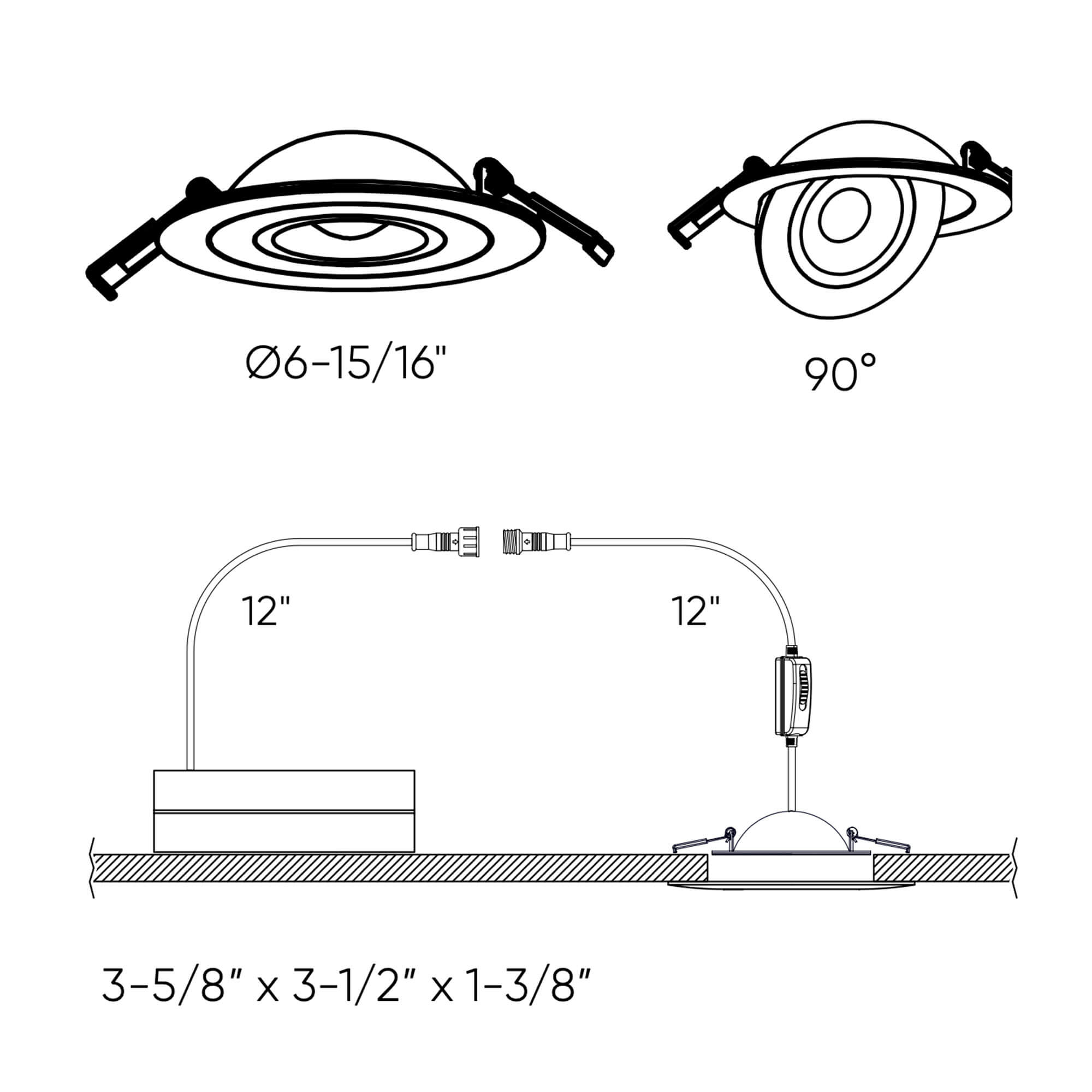 satin nickel recessed