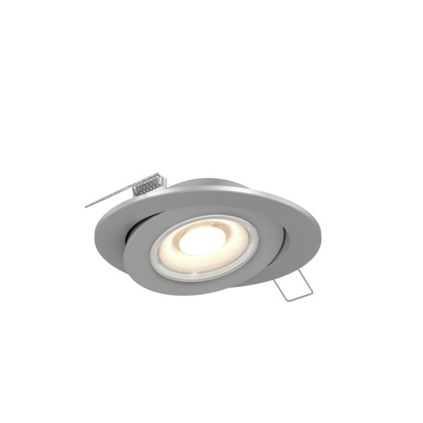 DALS Lighting RECESSED 4 Inch Flat Recessed LED Gimbal Light