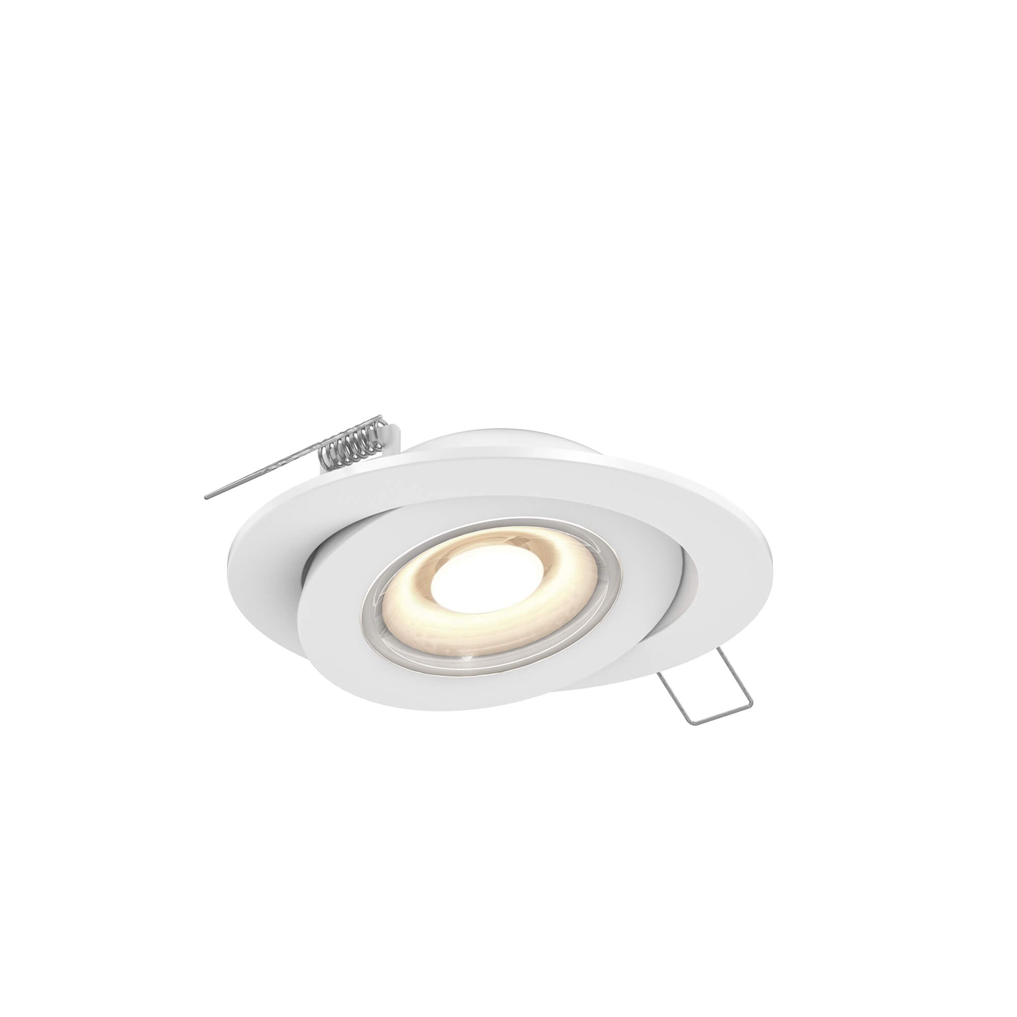 DALS Lighting RECESSED 4 Inch Flat Recessed LED Gimbal Light