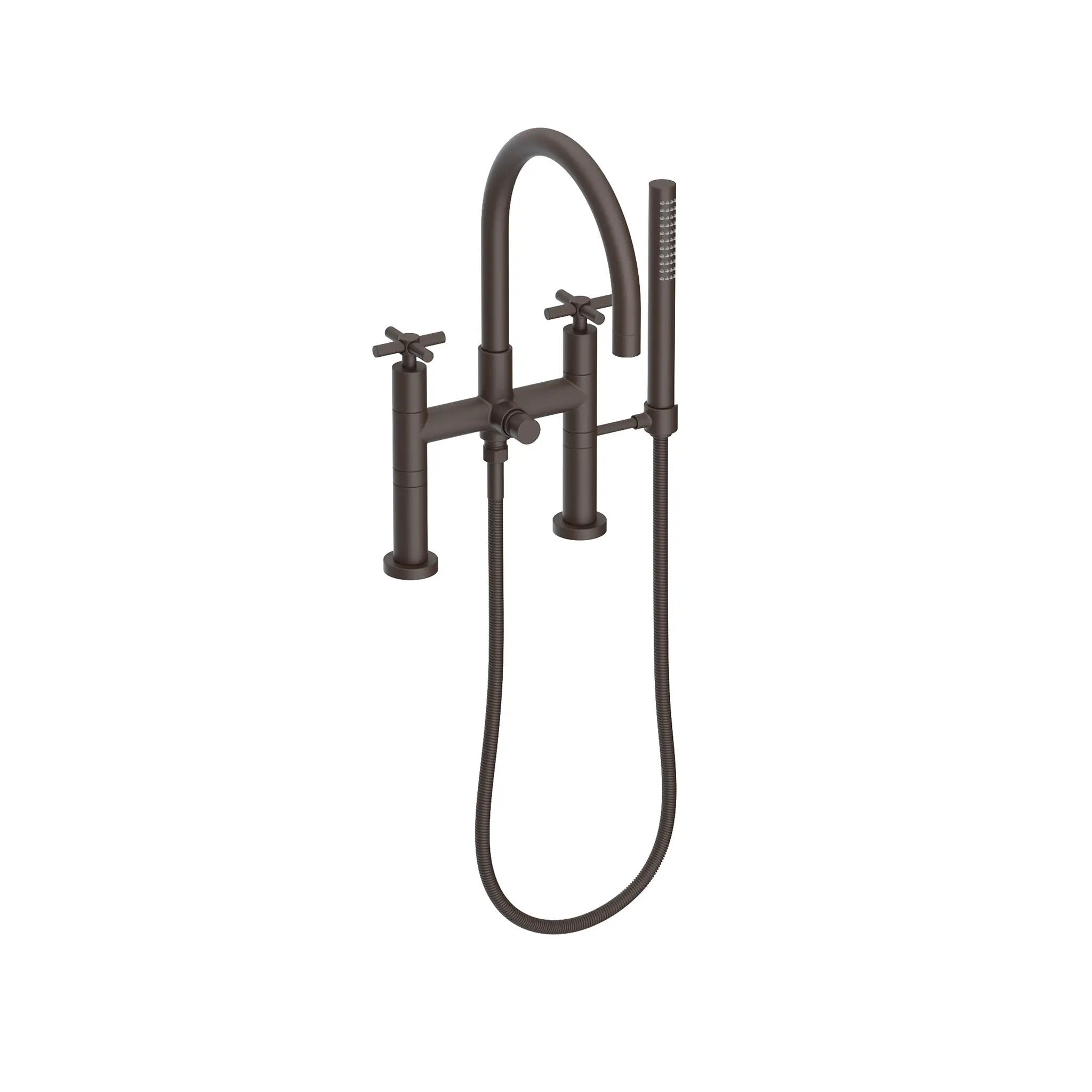 Newport Brass East Linear Exposed Tub & Hand Shower Set - Deck Mount by Newport Brass
