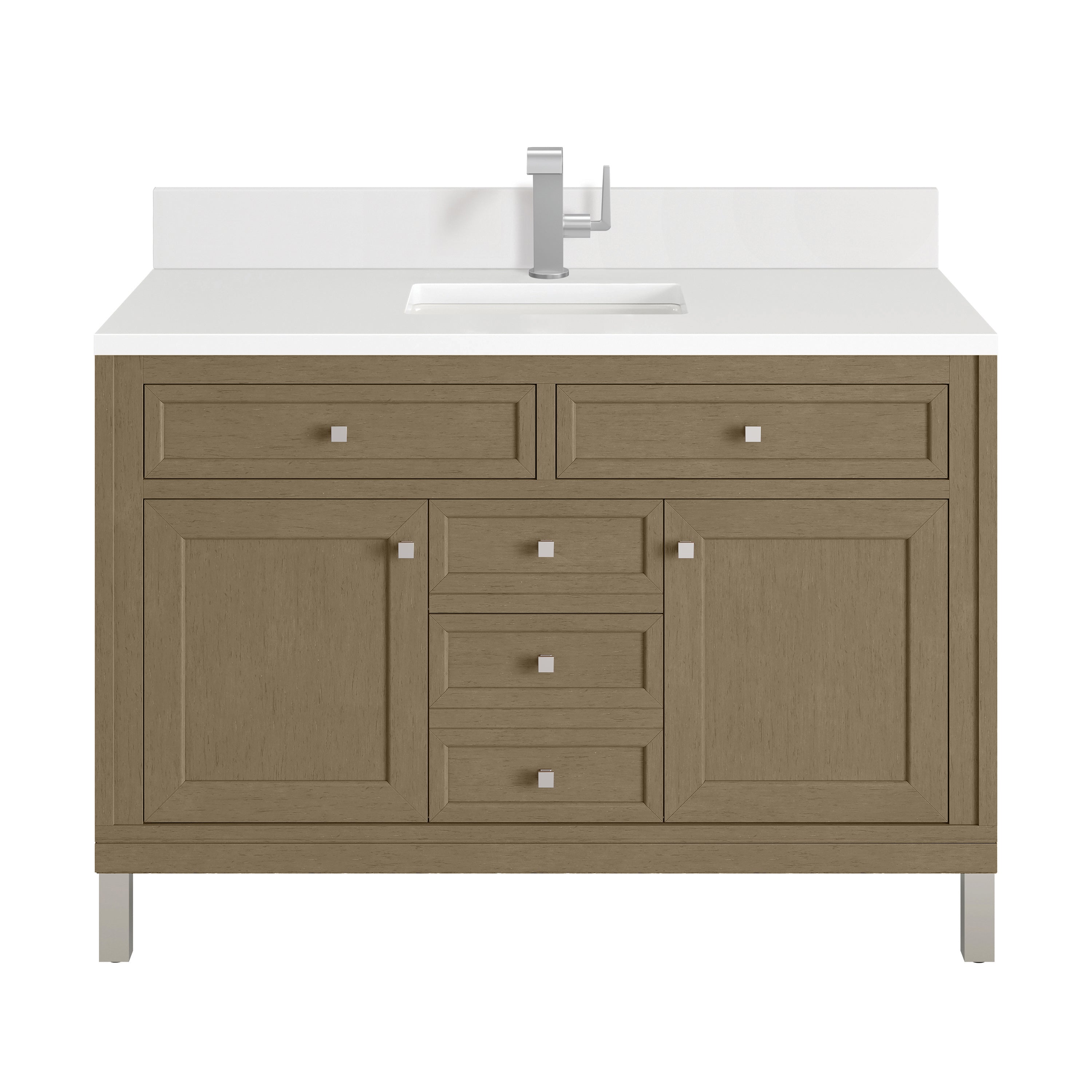 James Martin Vanities Chicago 48" Single Vanity - Walnut Whisper