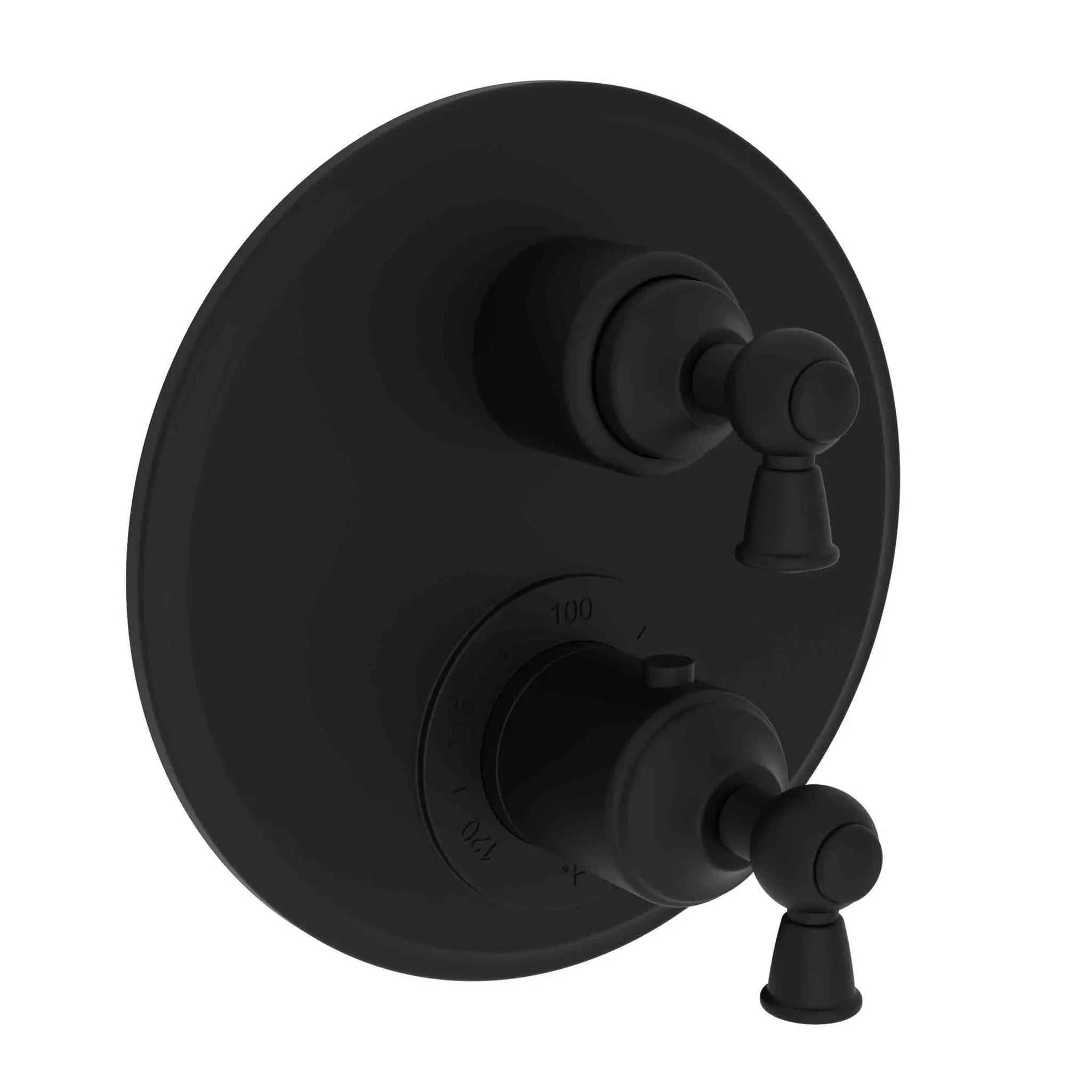 Newport Brass Aylesbury 1/2" Round Thermostatic Trim Plate with Handle by Newport Brass