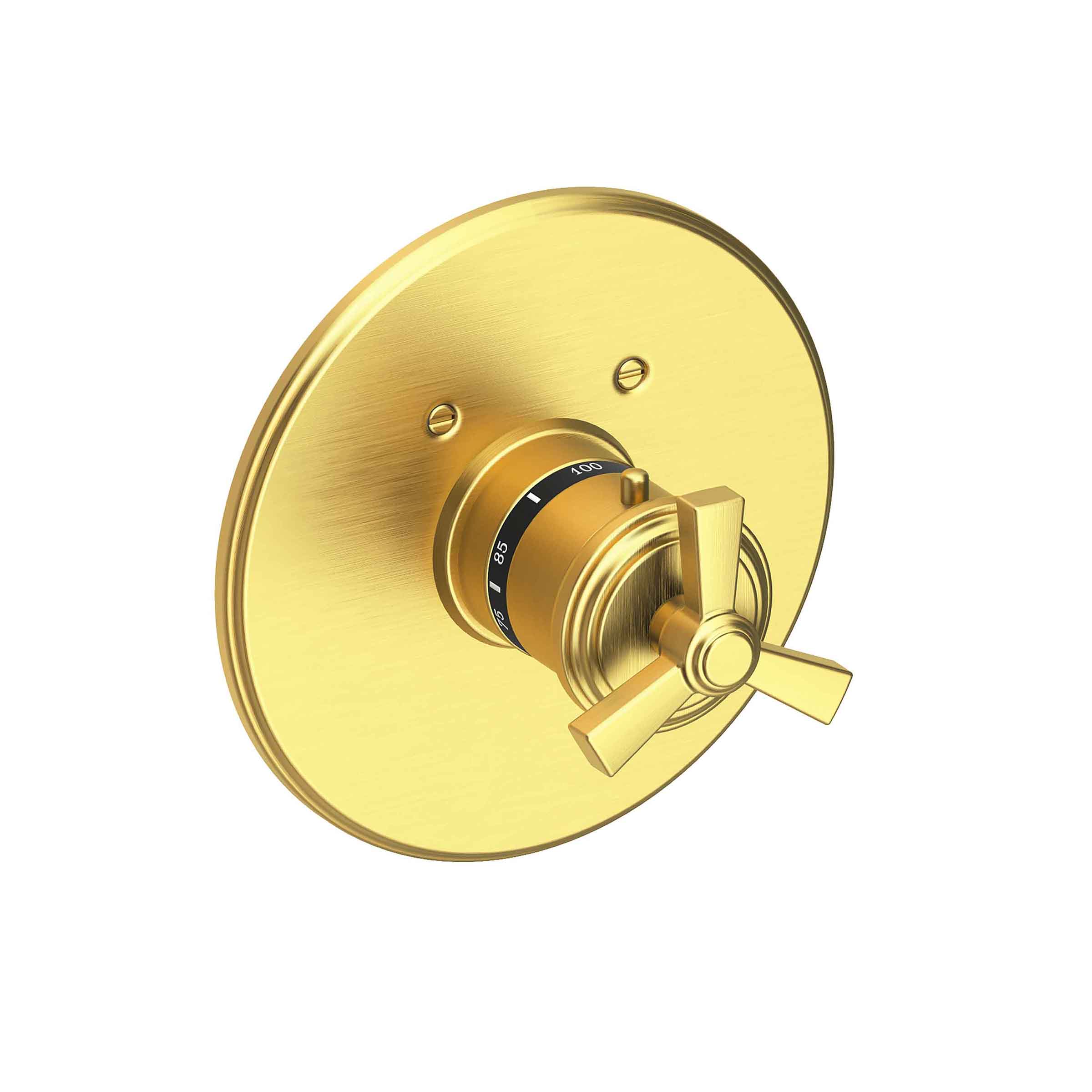 Newport Brass Miro 3/4" Round Thermostatic Trim Plate with Handle