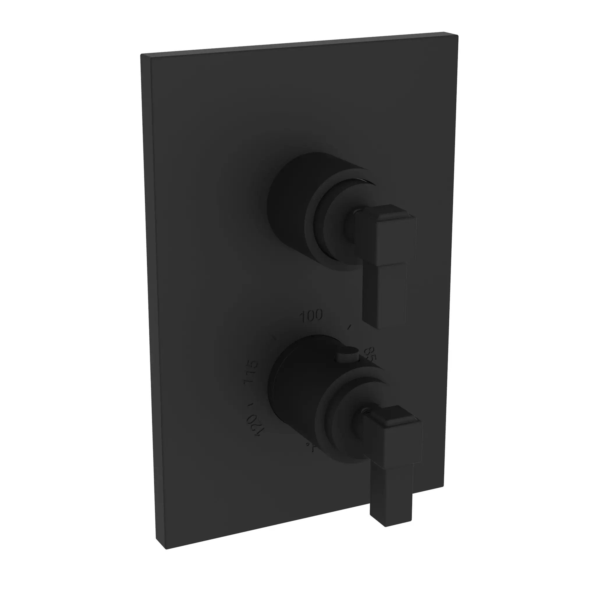 Newport Brass Malvina 1/2" Square Thermostatic Trim Plate with Handle by Newport Brass