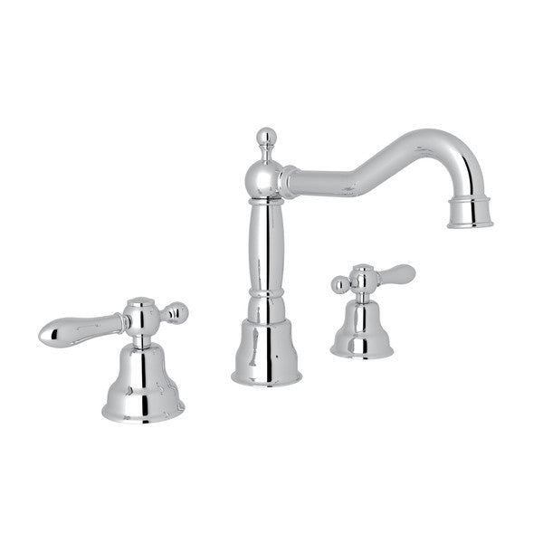 polished chrome bathroom faucet