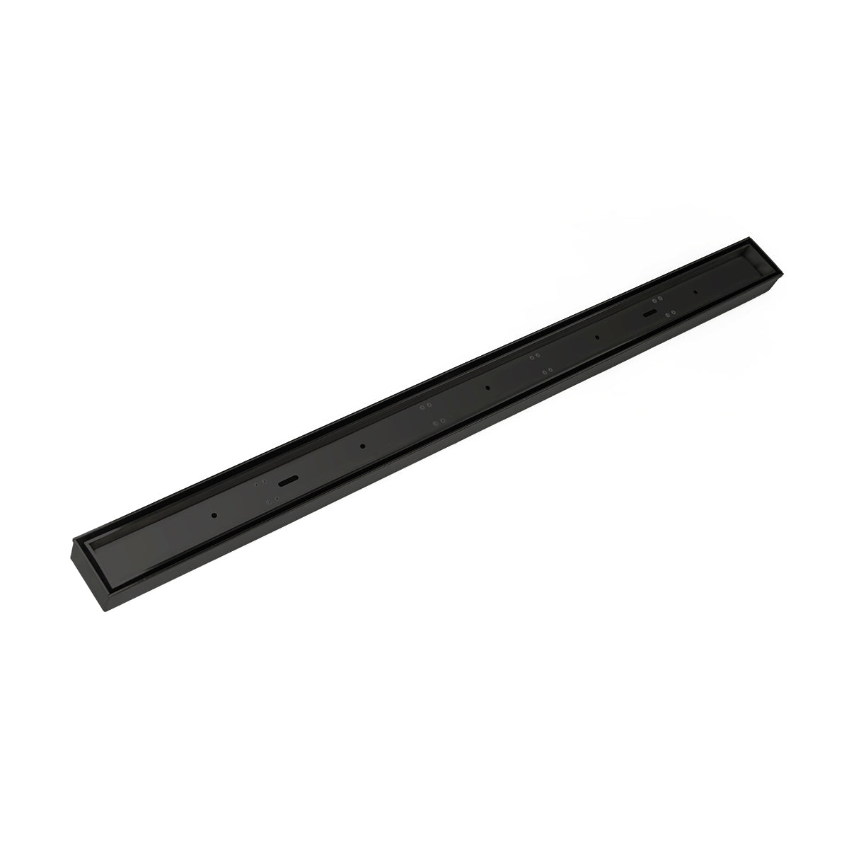 Infinity Drain 48" FX Low Profile Series Fixed Length Linear Drain Kit with Tile Insert Frame