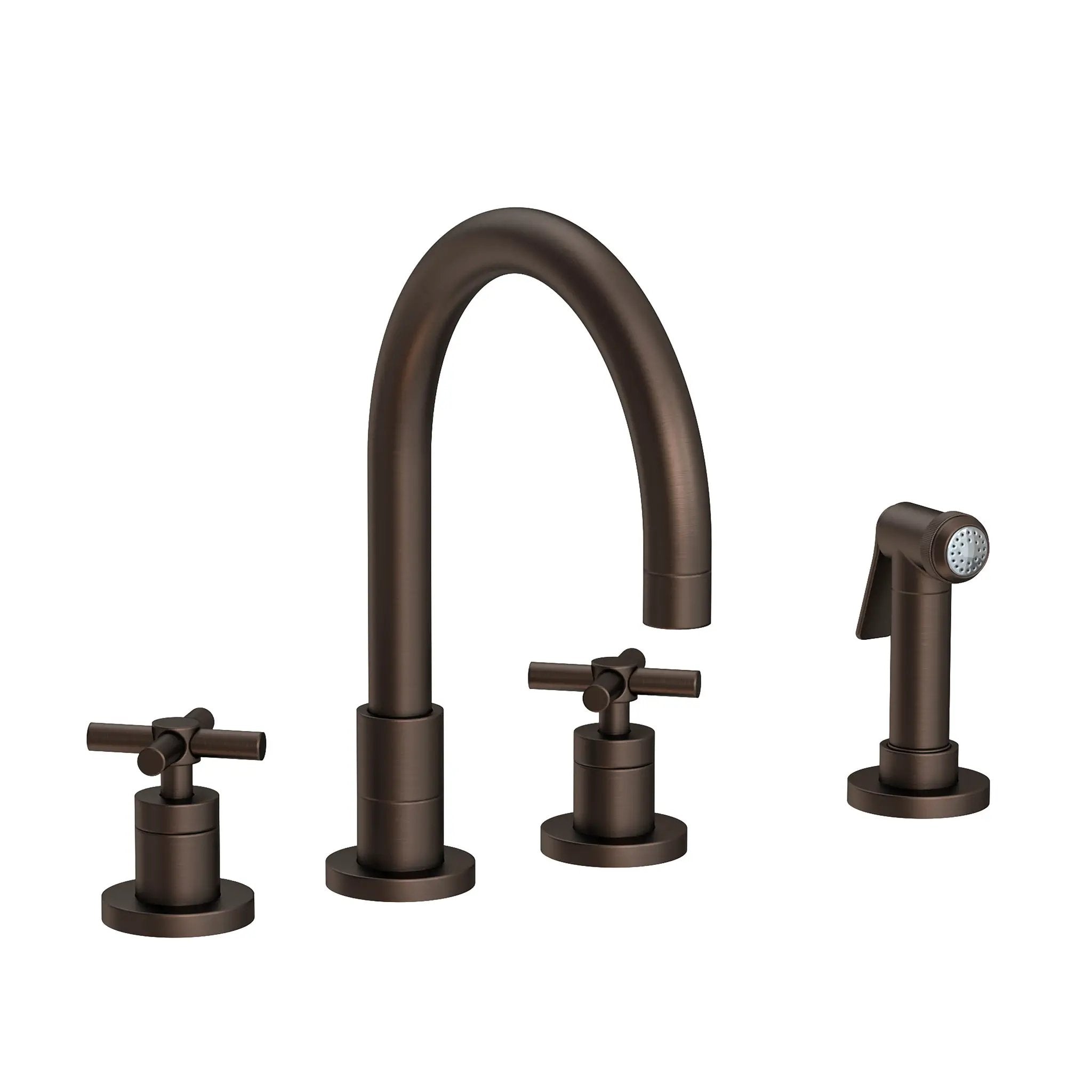 Newport Brass East Linear Kitchen Faucet with Side Spray by Newport Brass