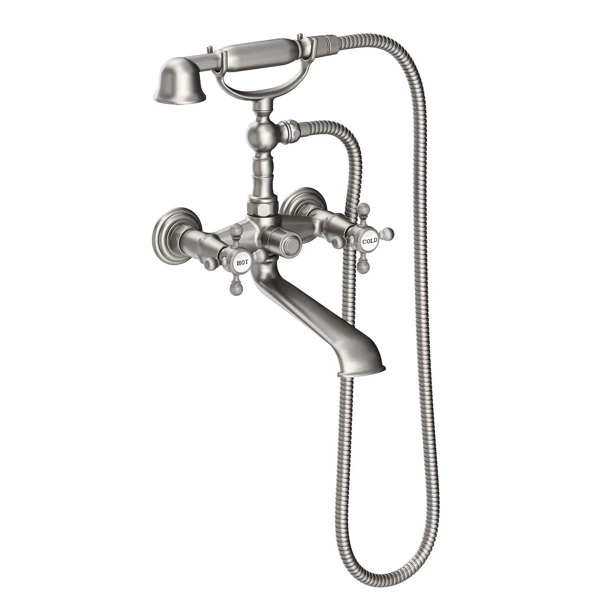 Newport Brass Chesterfield Exposed Tub & Hand Shower Set - Wall Mount by Newport Brass