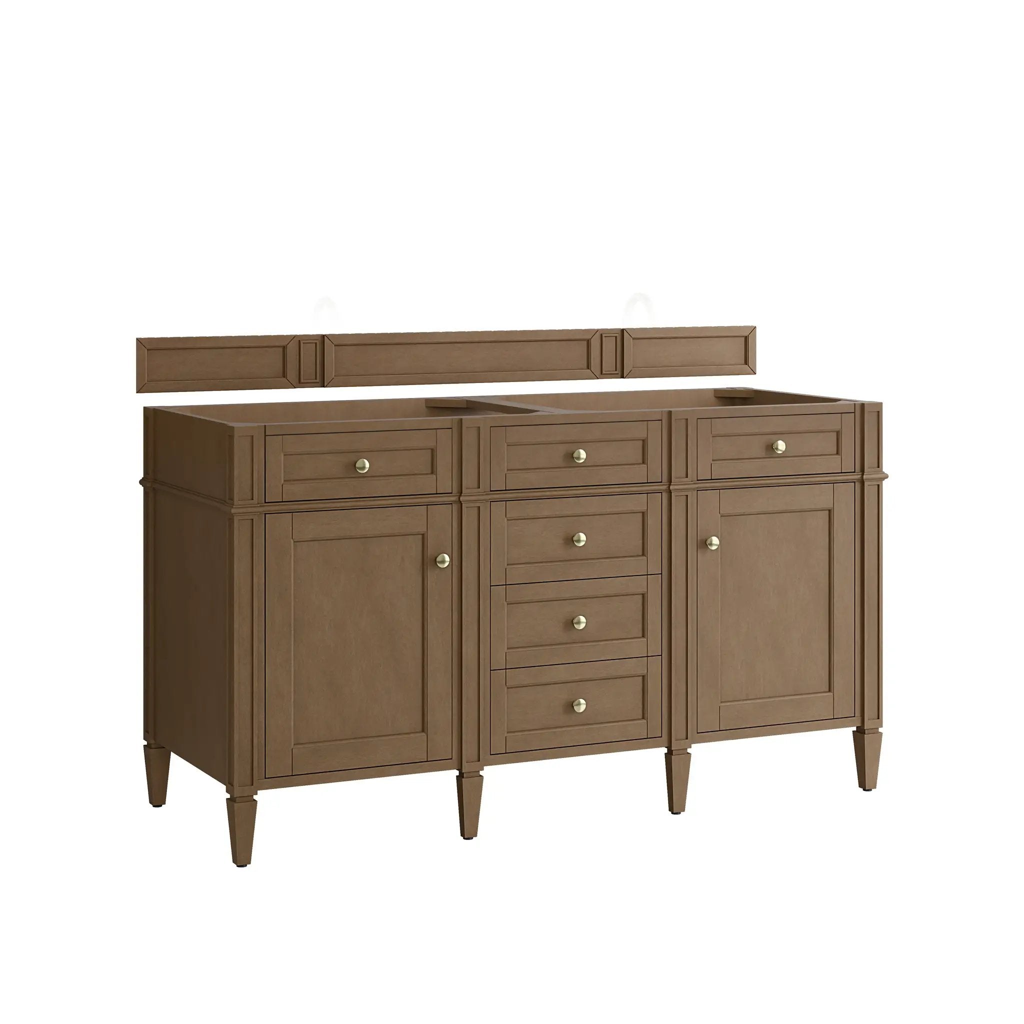 pecan vanity