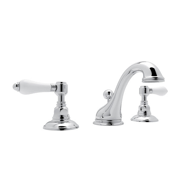 polished chrome bathroom faucet