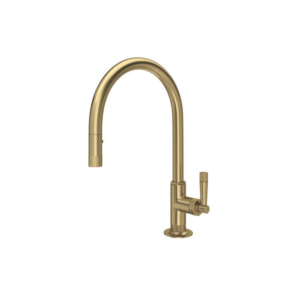Rohl Graceline Pull-Down Kitchen Faucet with C-Spout