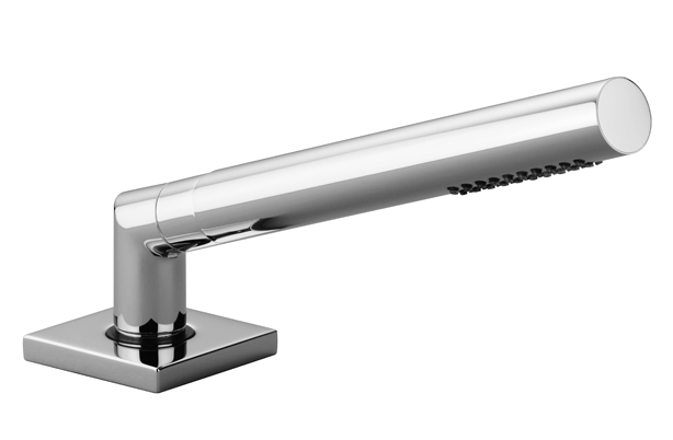 brushed dark brass tub mixer