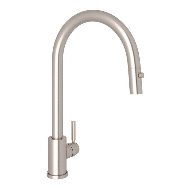 Rohl Holborn Pull-Down Kitchen Faucet with C-Spout