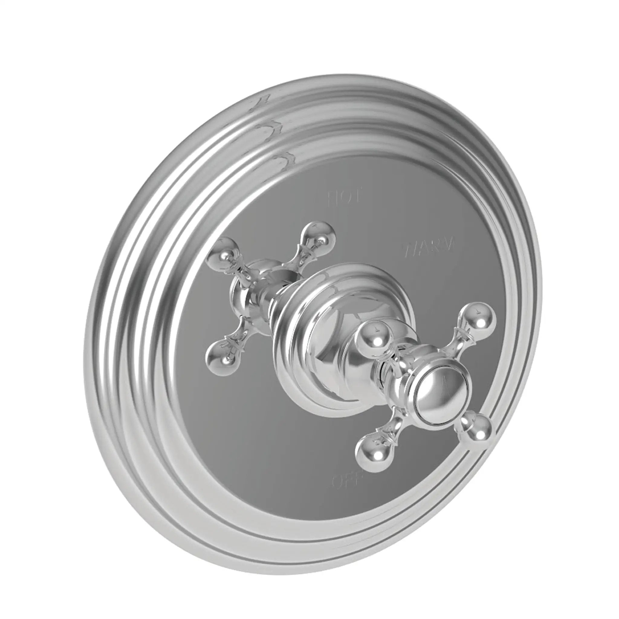 polished chrome trim plate