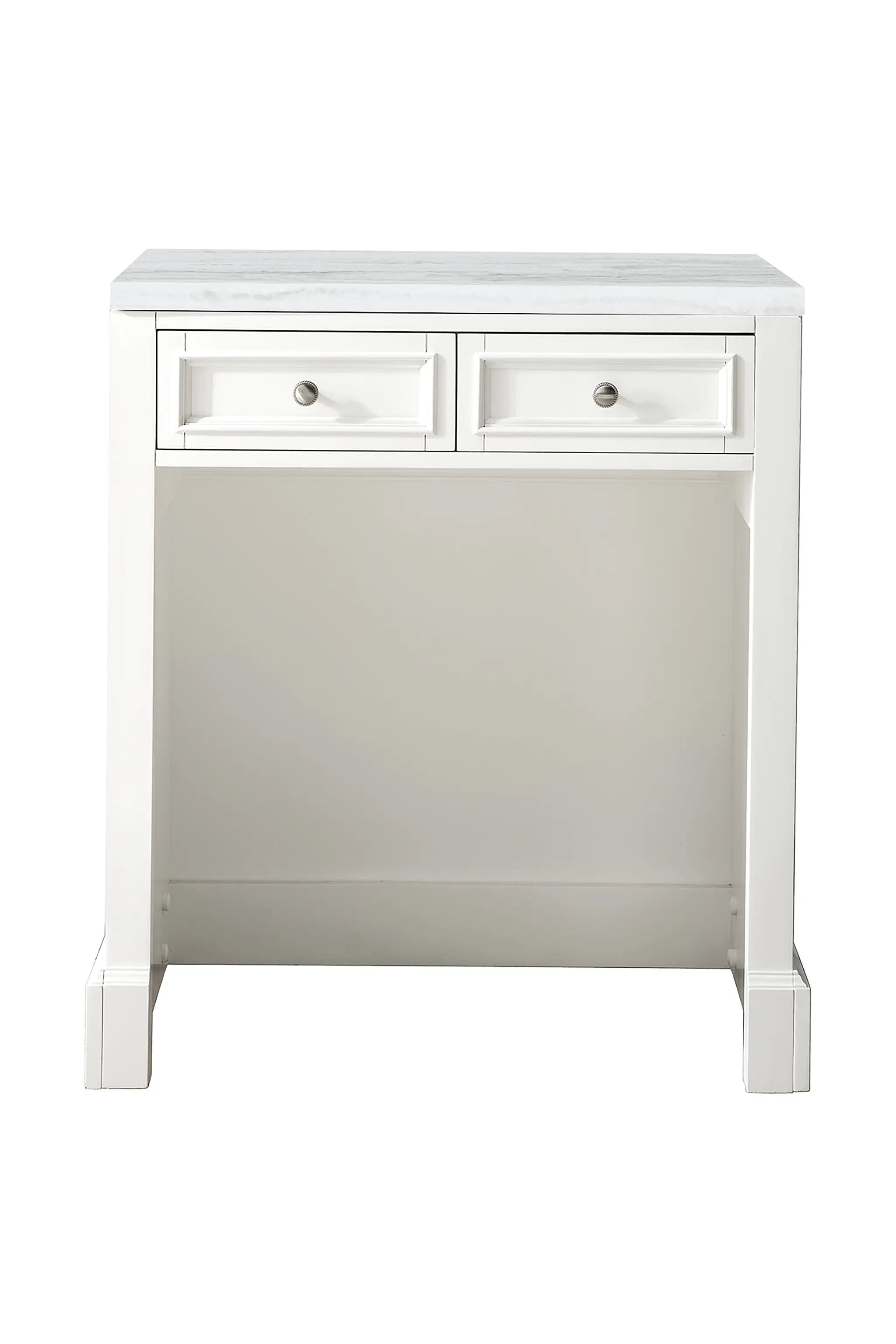 James Martin De Soto 30" Countertop Unit - Bright White by James Martin Vanities