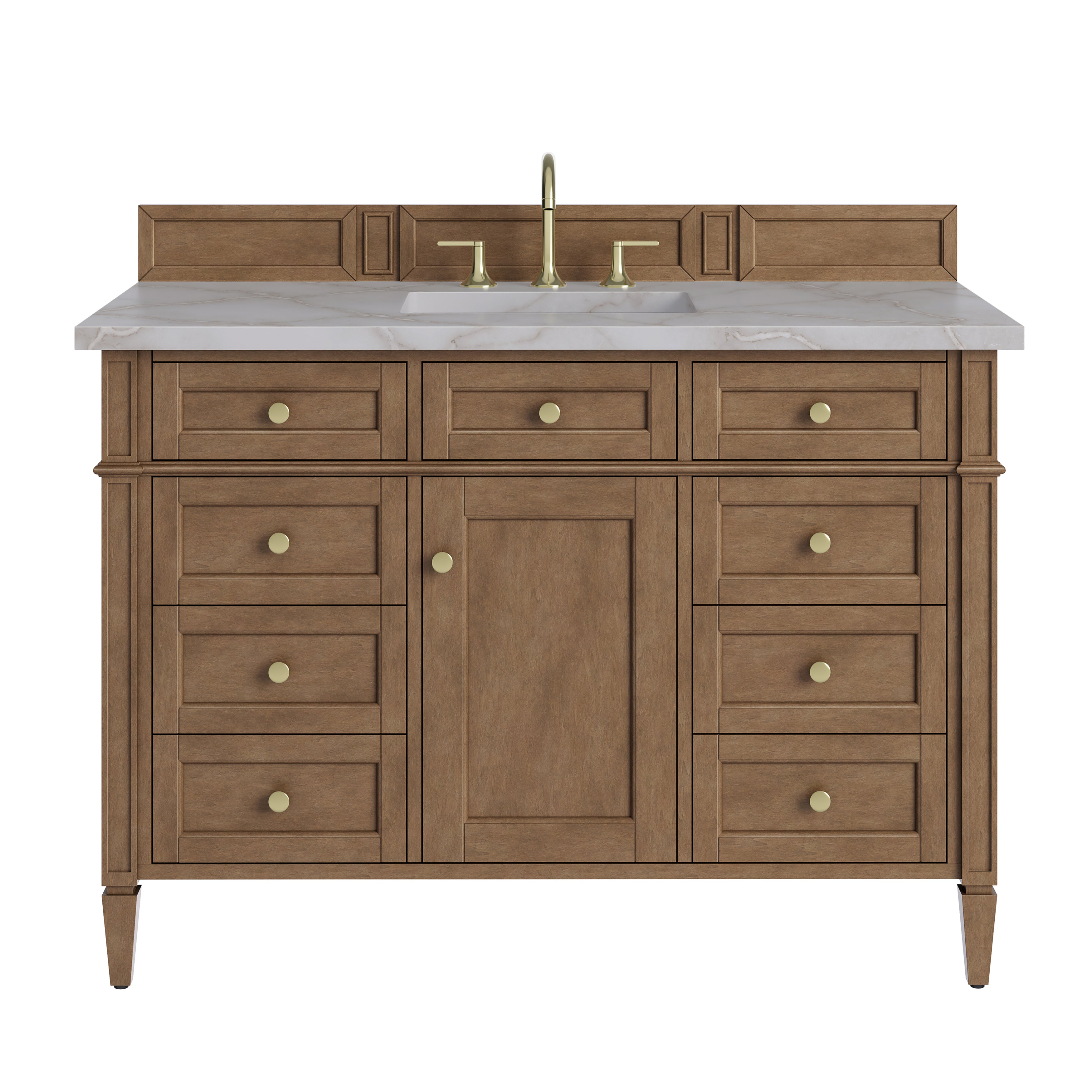 James Martin Brittany 48" Single Vanity Set - Pecan by James Martin Vanities