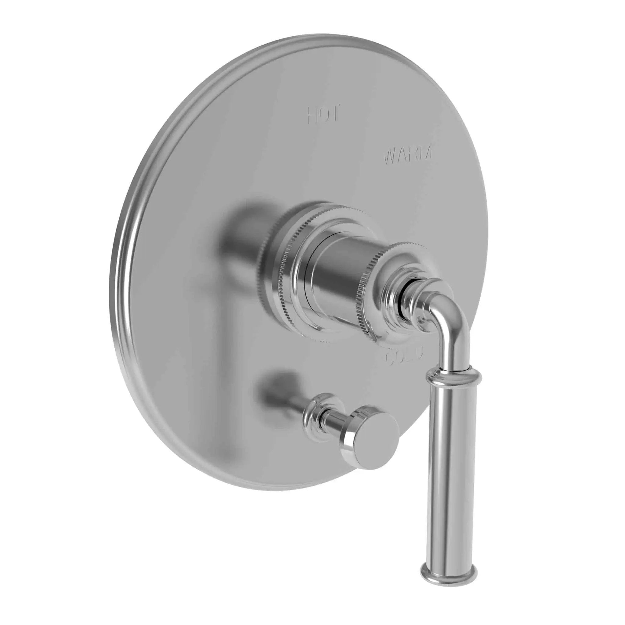 polished chrome diverter plate