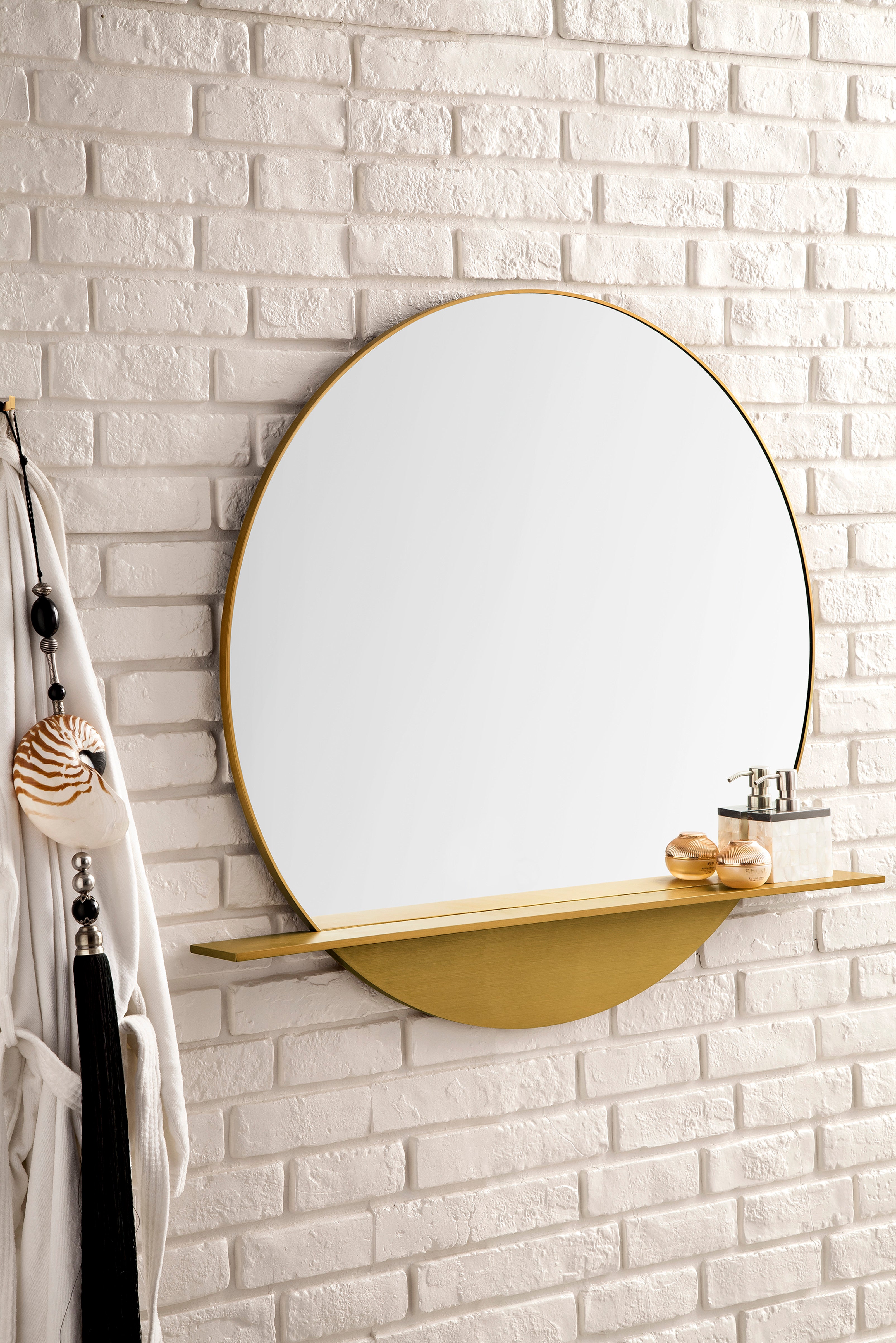 radian gold mirror