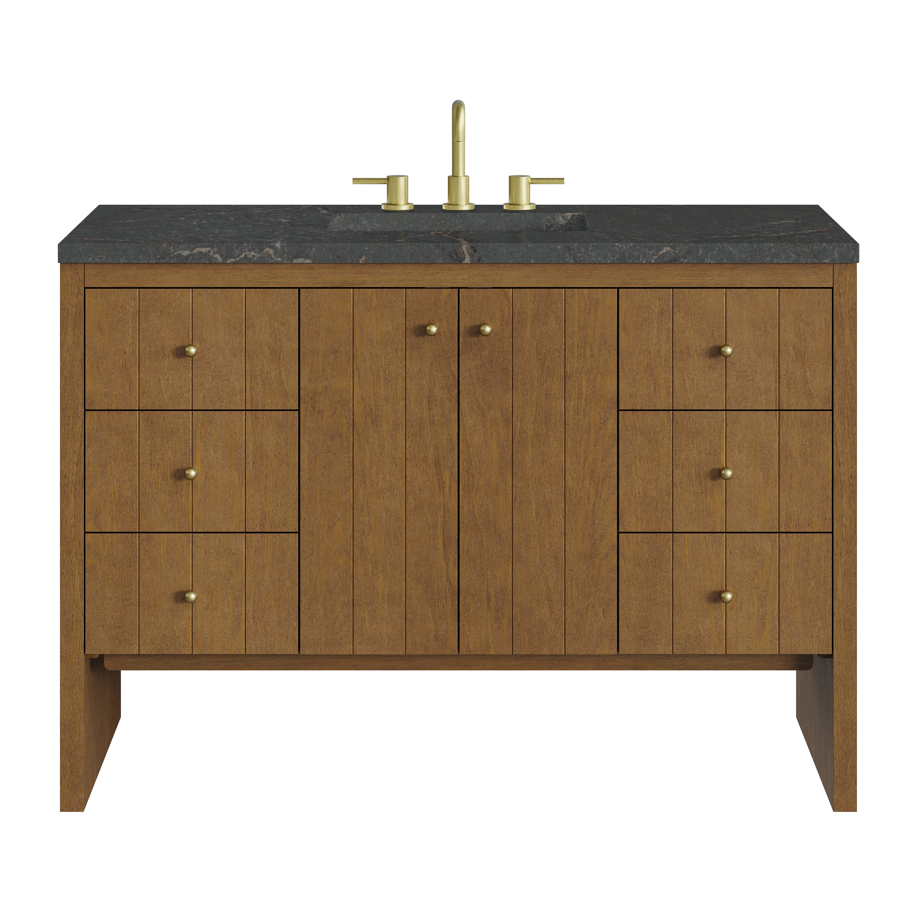James Martin Hudson 48" Single Vanity Set - Honey Oak by James Martin Vanities
