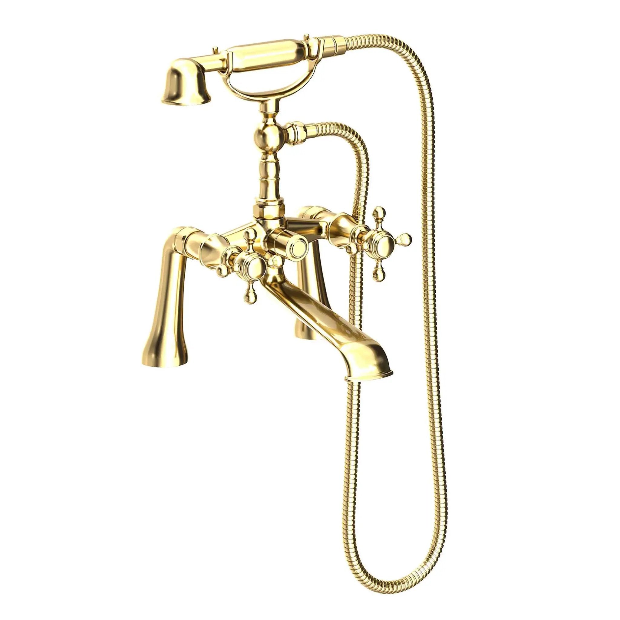 Newport Brass Victoria Exposed Tub & Hand Shower Set - Deck Mount by Newport Brass