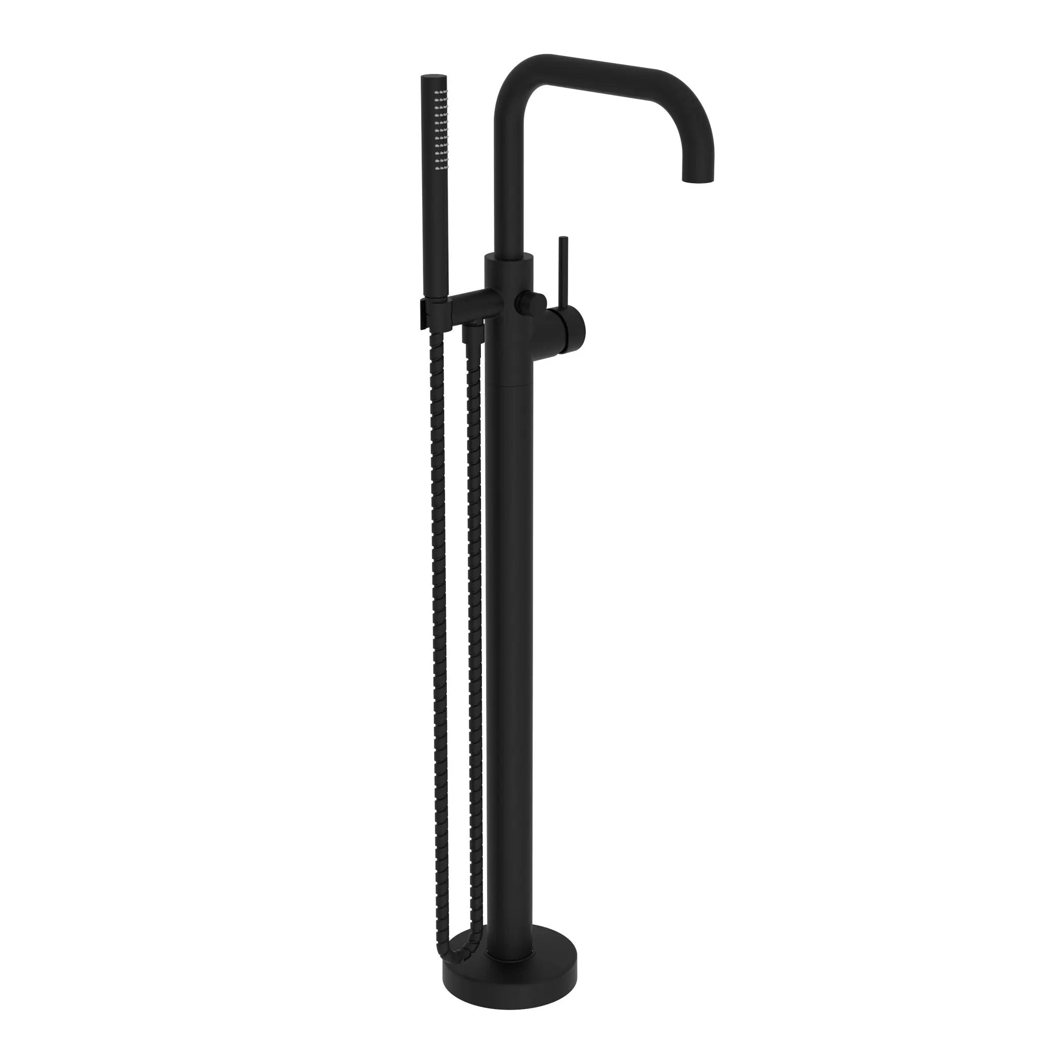 Newport Brass East Square Exposed Tub and Hand Shower Set - Free Standing by Newport Brass