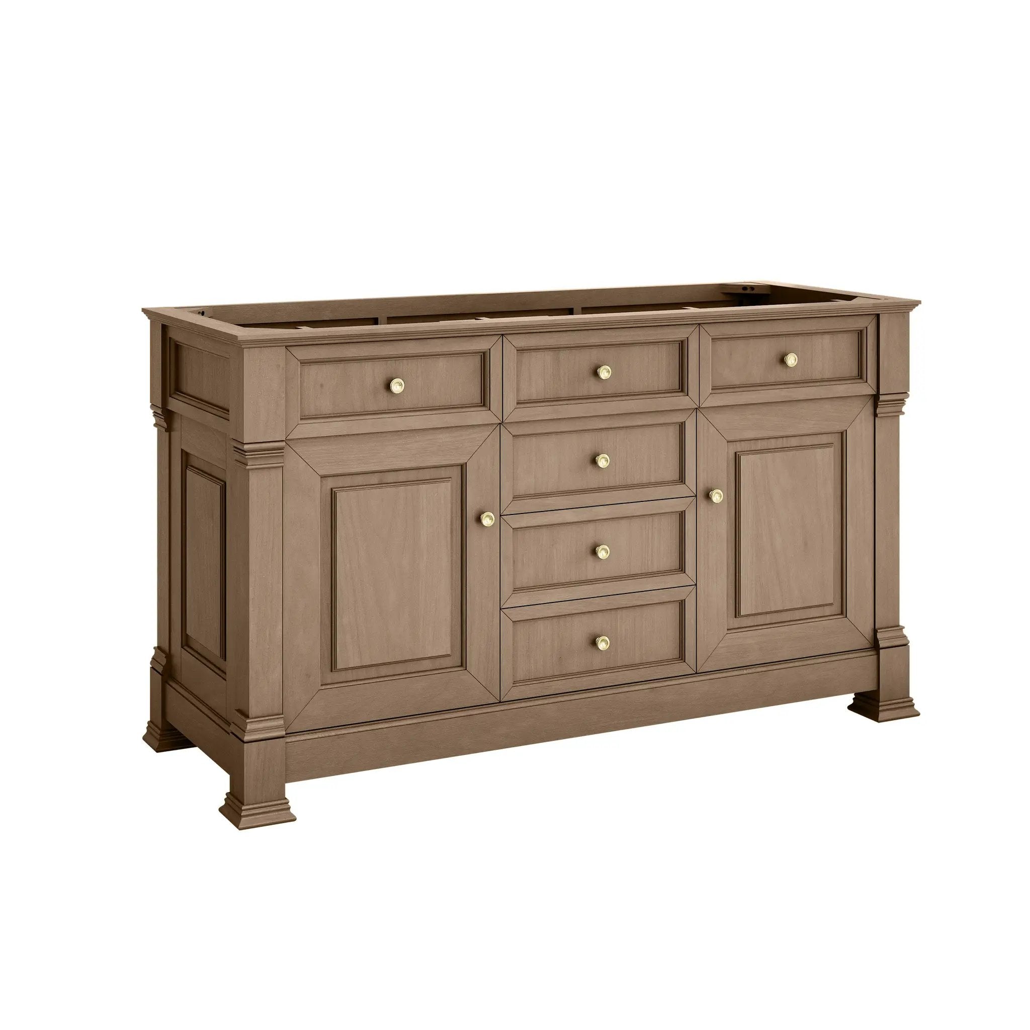 pecan vanity