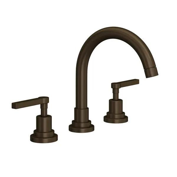 Rohl Lombardia Widespread Lavatory Faucet with C-Spout by Rohl