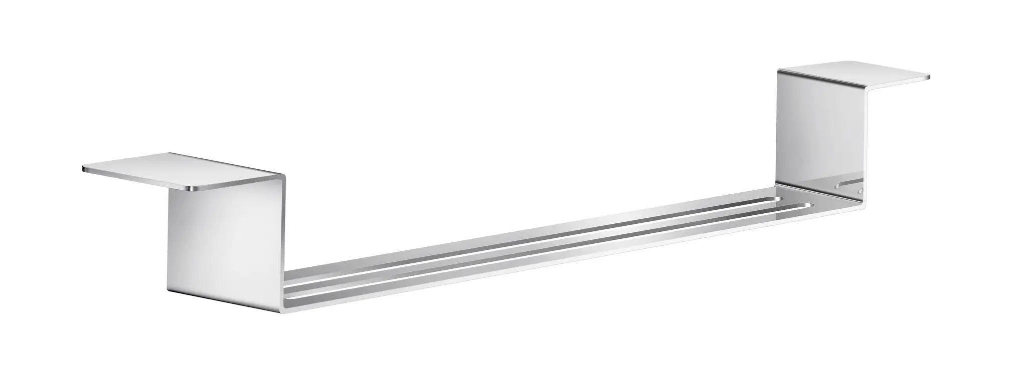 chromed grab bar