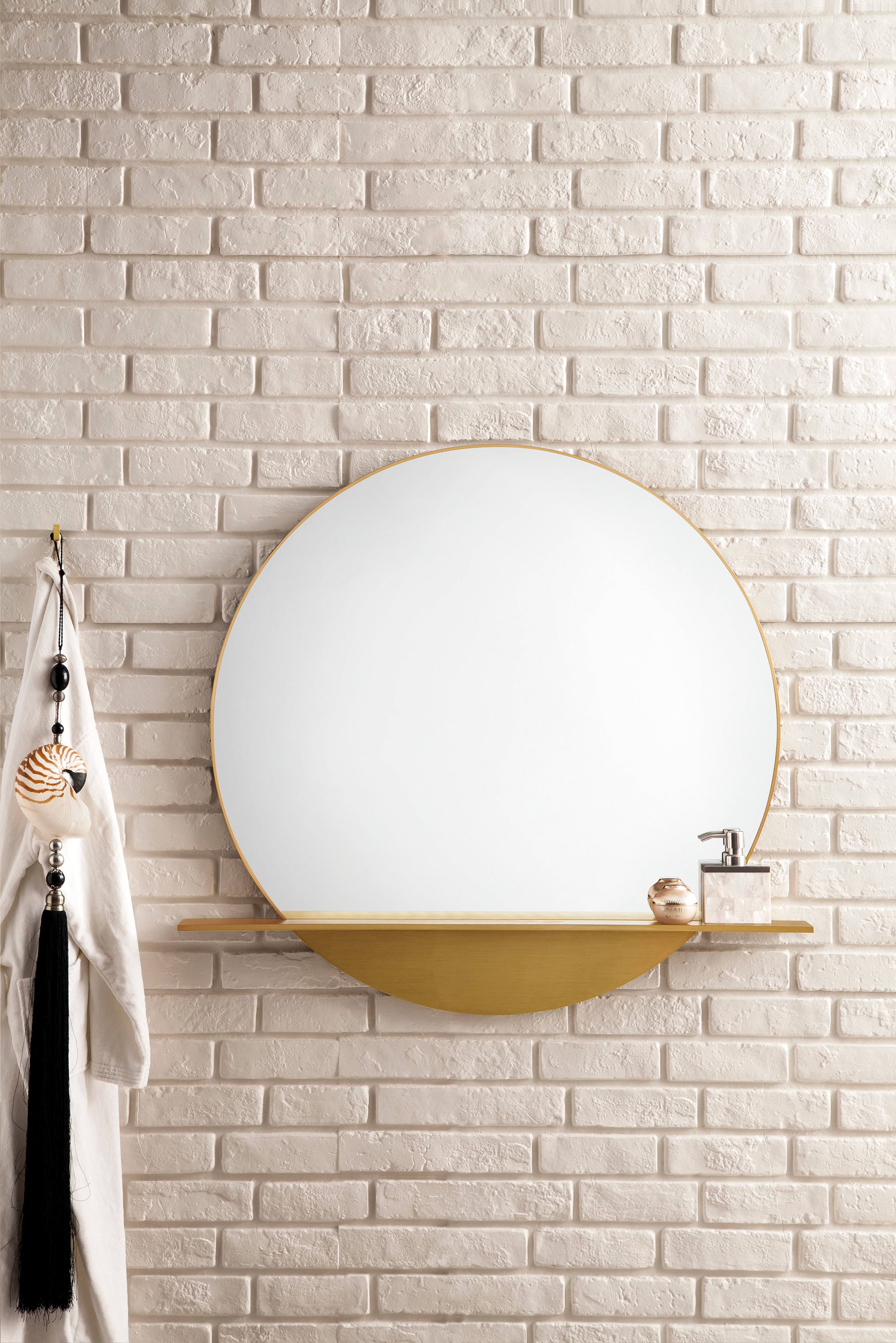 radian gold mirror