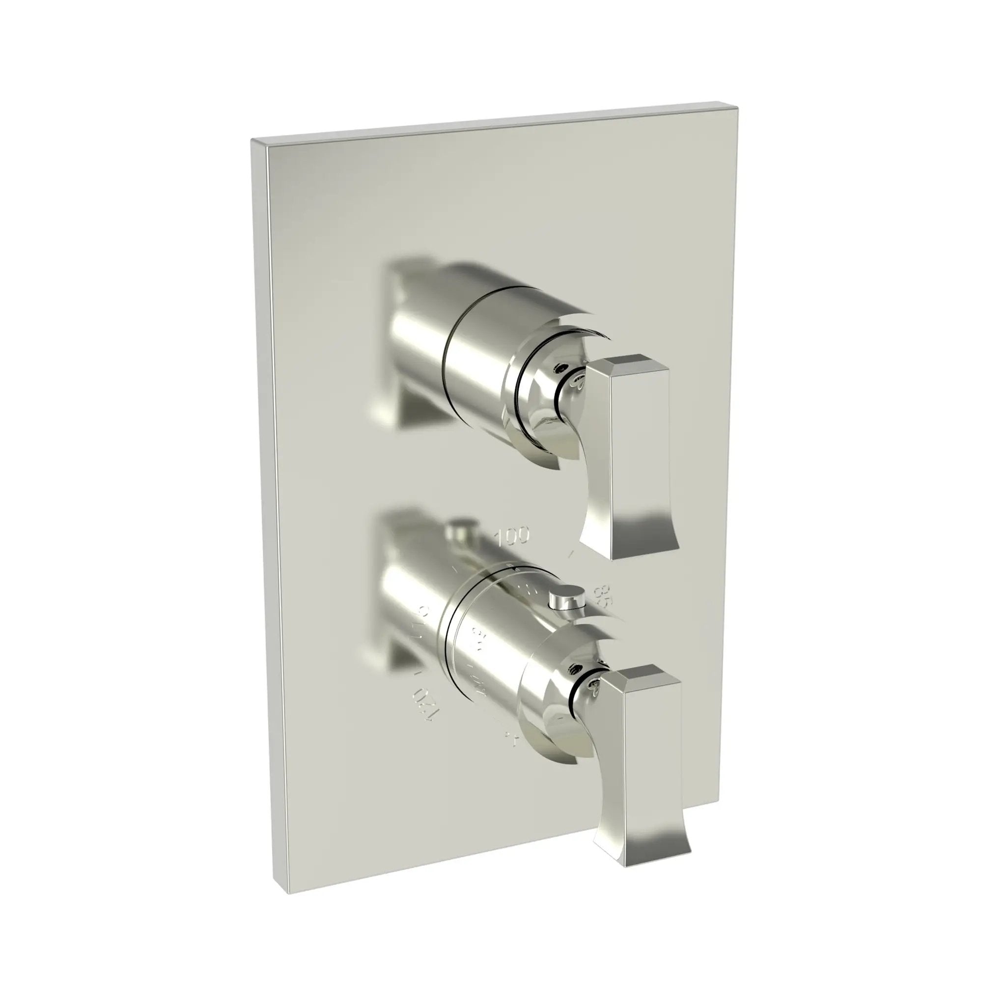 Newport Brass Joffrey 1/2" Square Thermostatic Trim Plate with Handle by Newport Brass