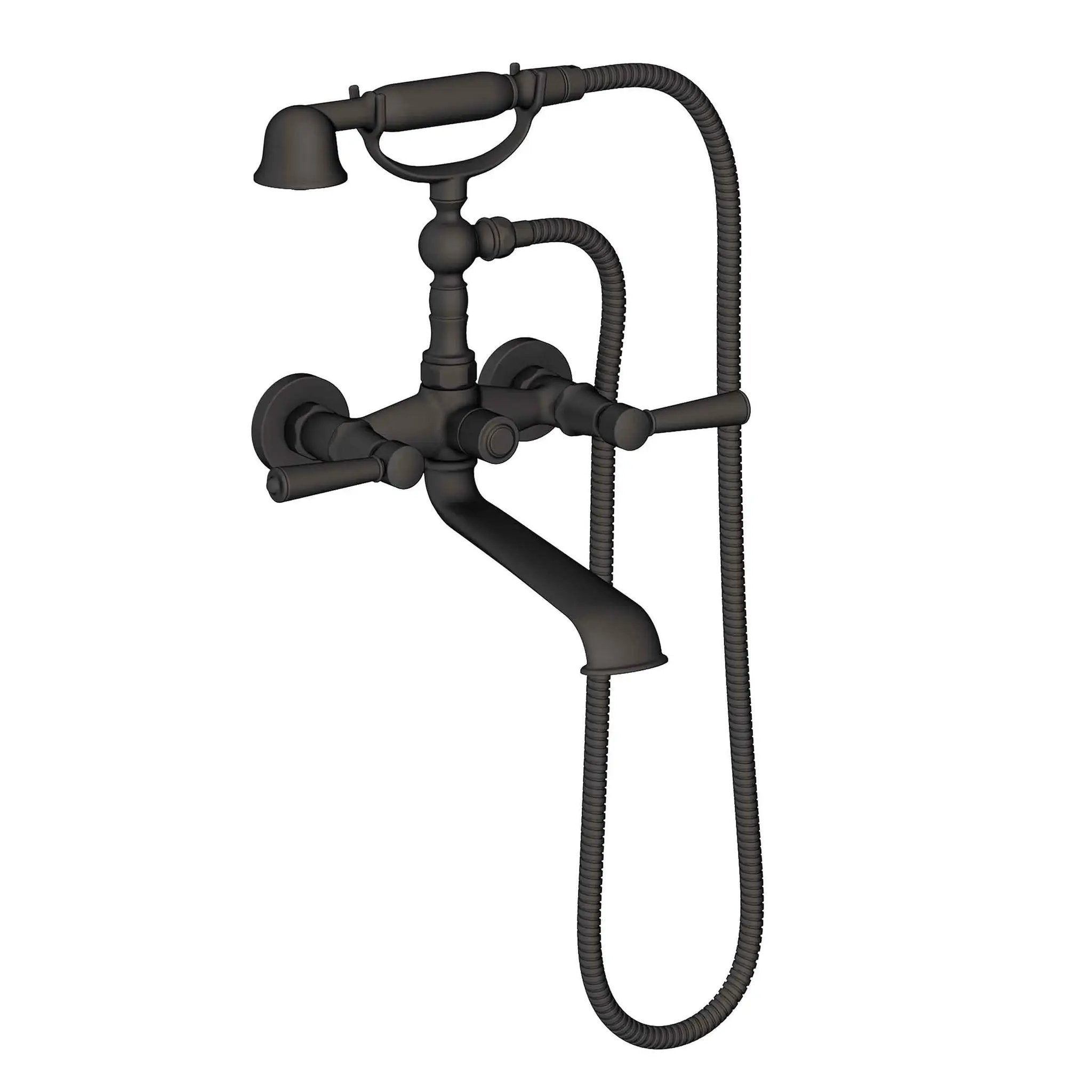 Newport Brass Metropole Exposed Tub & Hand Shower Set - Wall Mount by Newport Brass