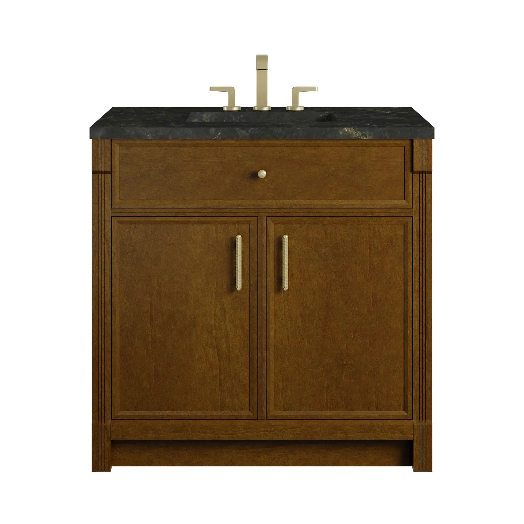 James Martin Bellshire 36" Single Vanity Set - Honey Oak by James Martin Vanities