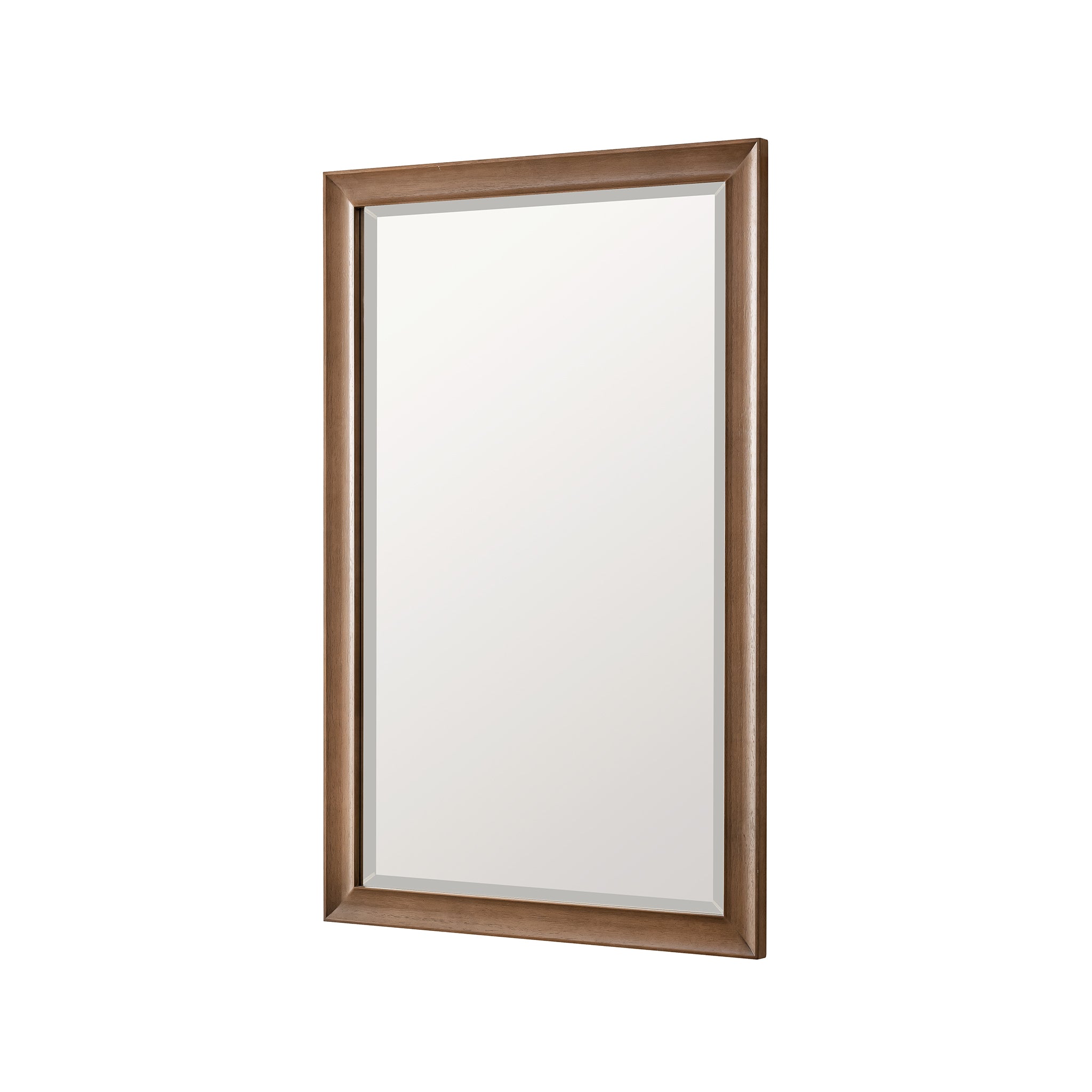 white washed walnut mirror