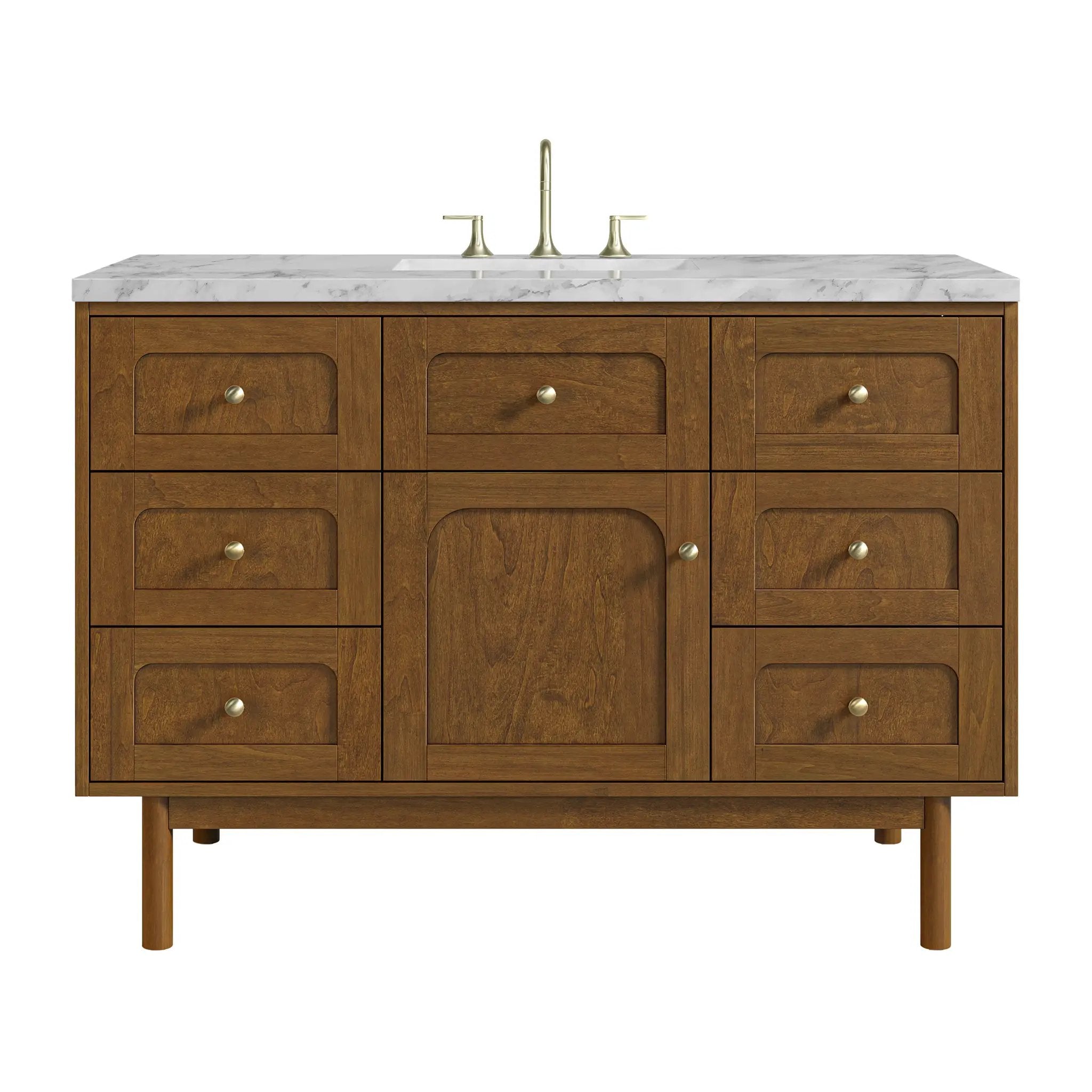 James Martin Laurent 48" Single Vanity Set - Honey Oak by James Martin Vanities