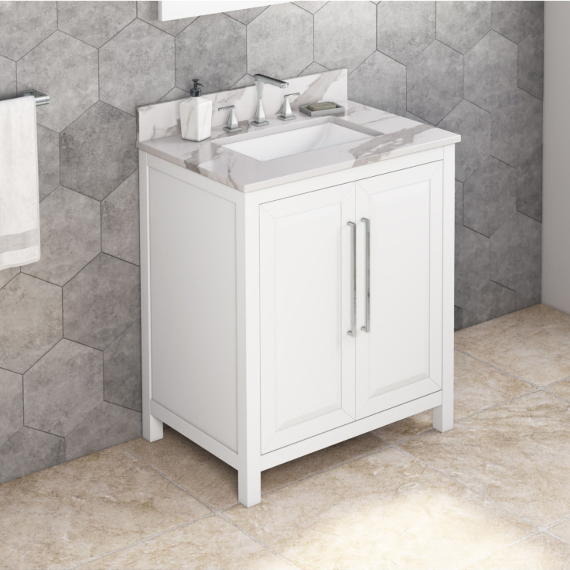 Jeffrey Alexander 30" Cade Vanity Set