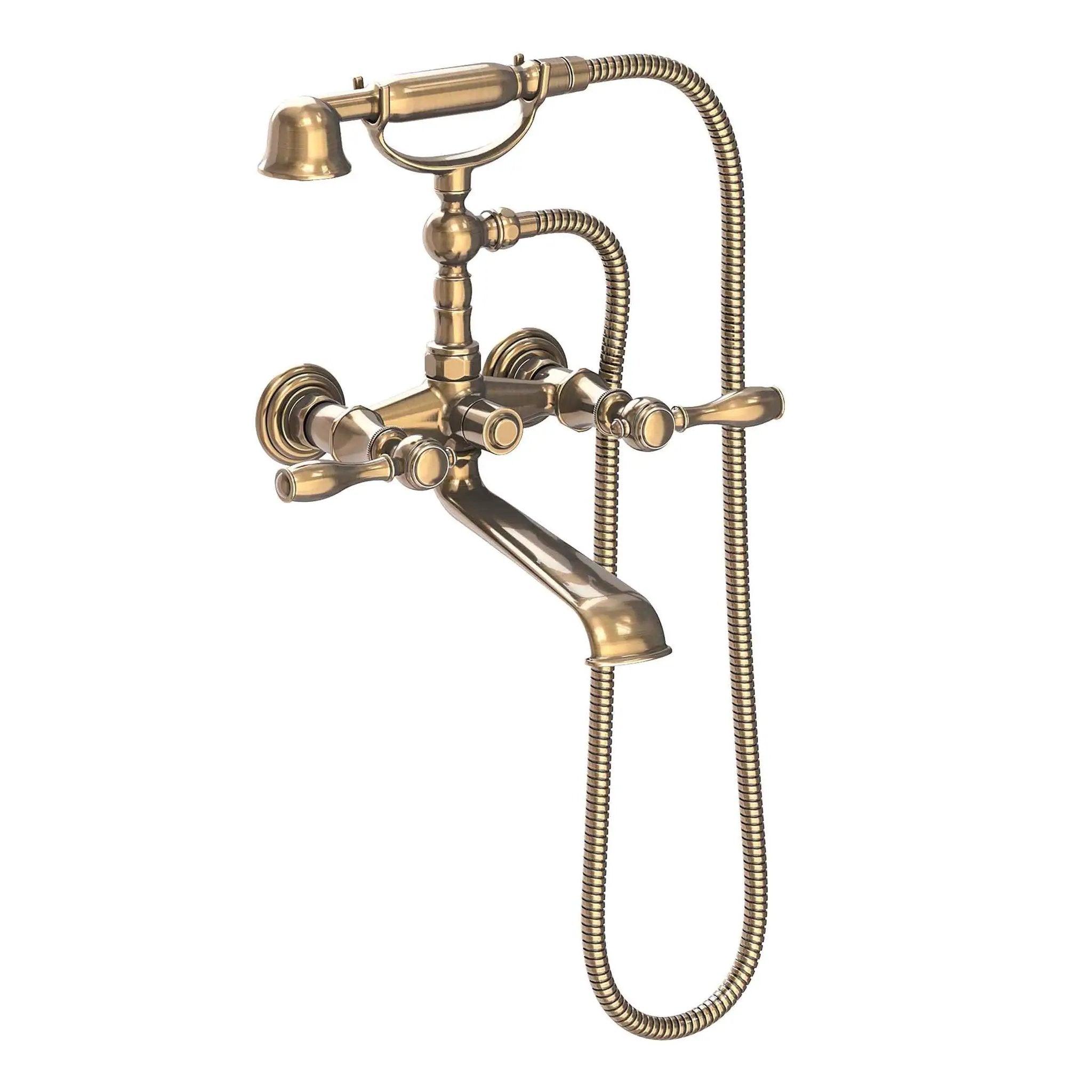 Newport Brass Victoria Exposed Tub & Hand Shower Set - Wall Mount by Newport Brass