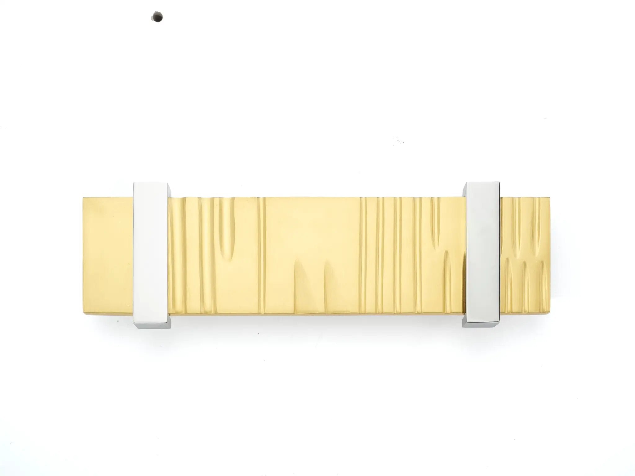 satin brass pull