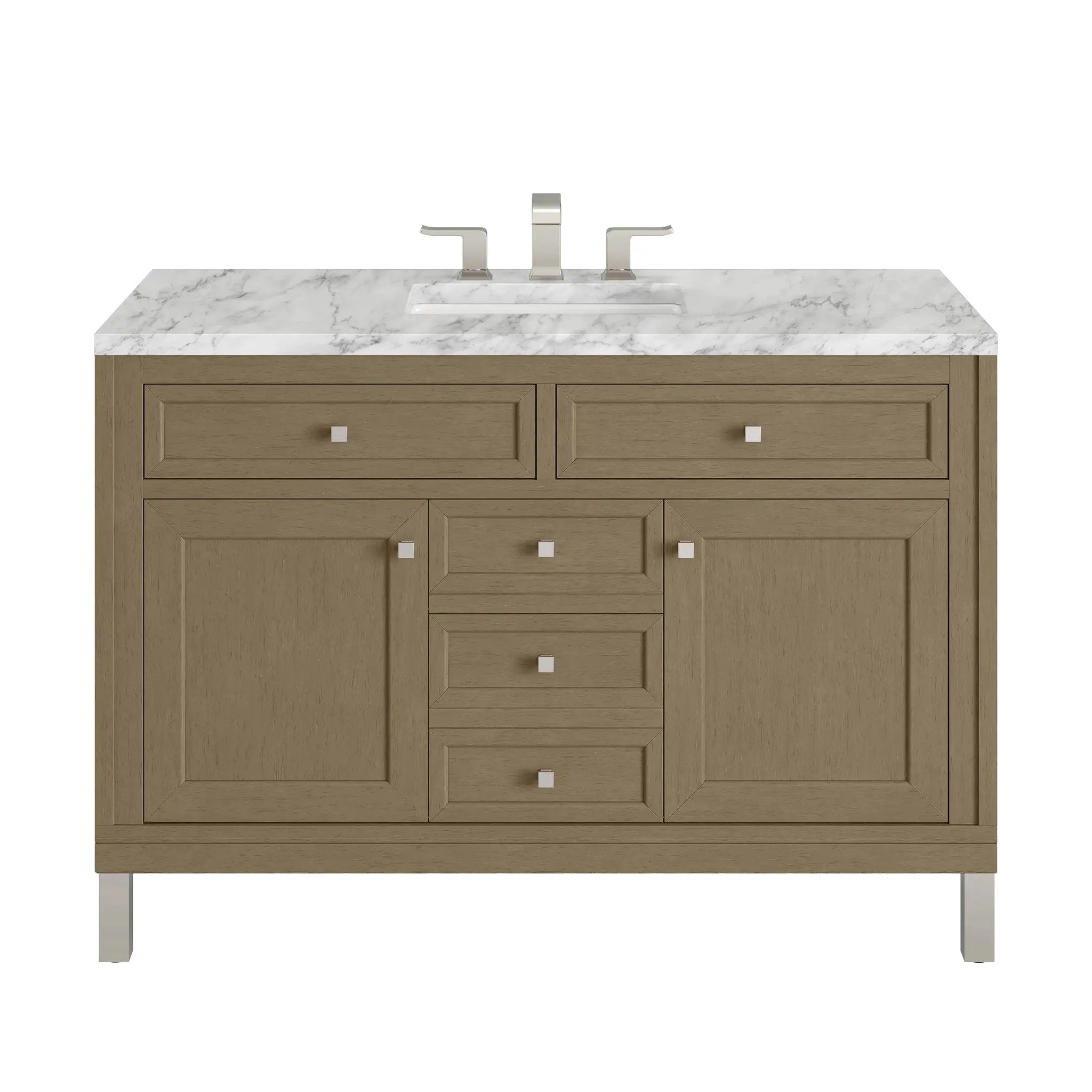 James Martin Chicago 48" Single Vanity Set - Walnut Whisper by James Martin Vanities