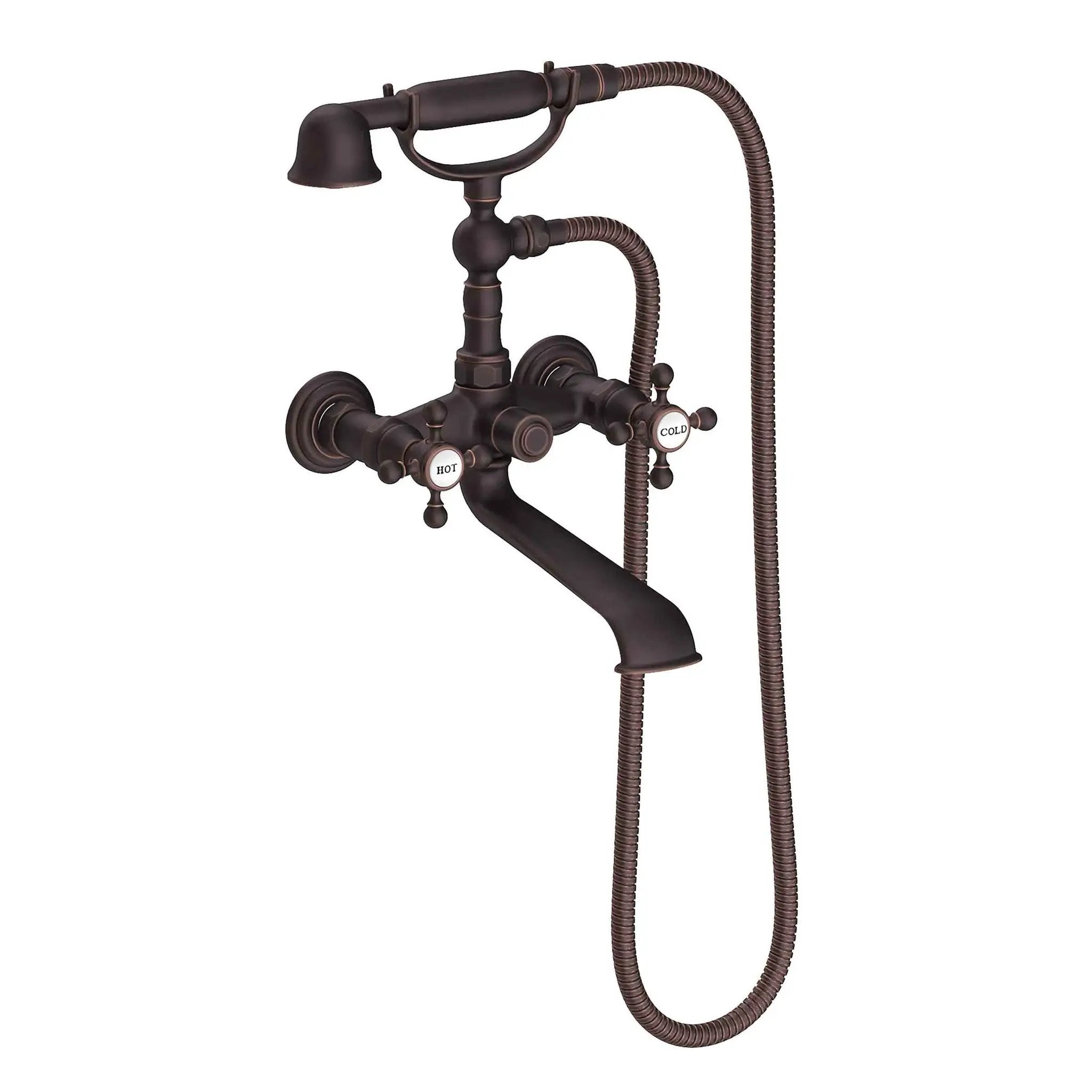 Newport Brass Astor Exposed Tub & Hand Shower Set - Wall Mount by Newport Brass