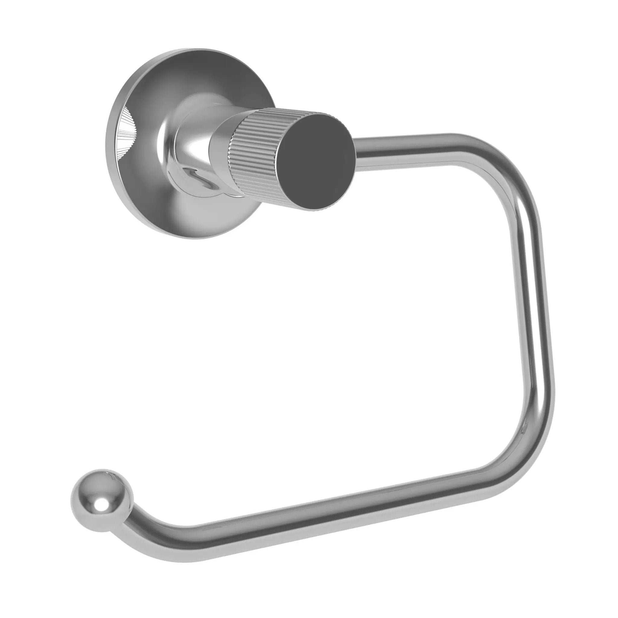 polished chrome tissue holder